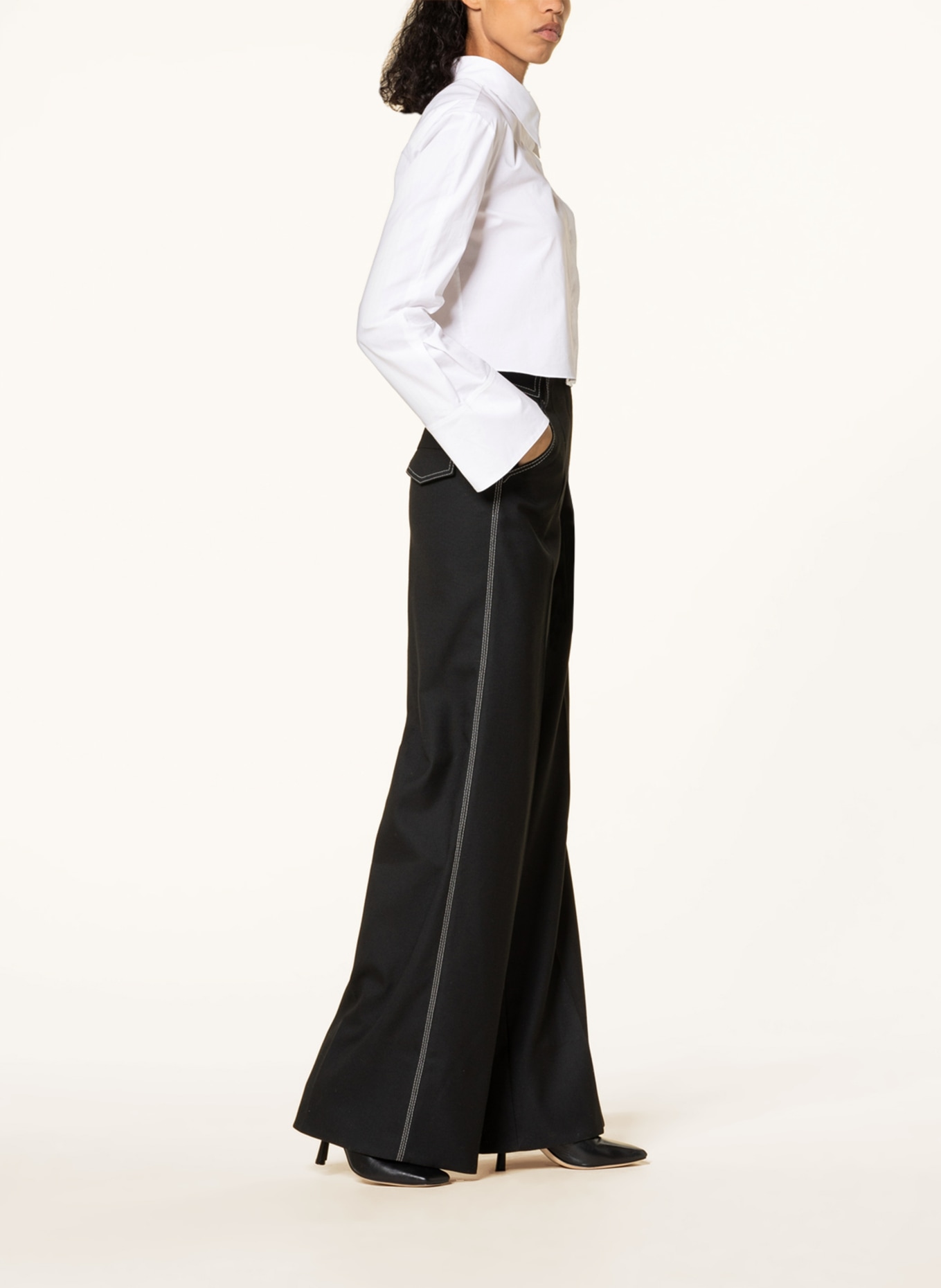 DOROTHEE SCHUMACHER Spodnie , Kolor: CZARNY (Obrazek 4)