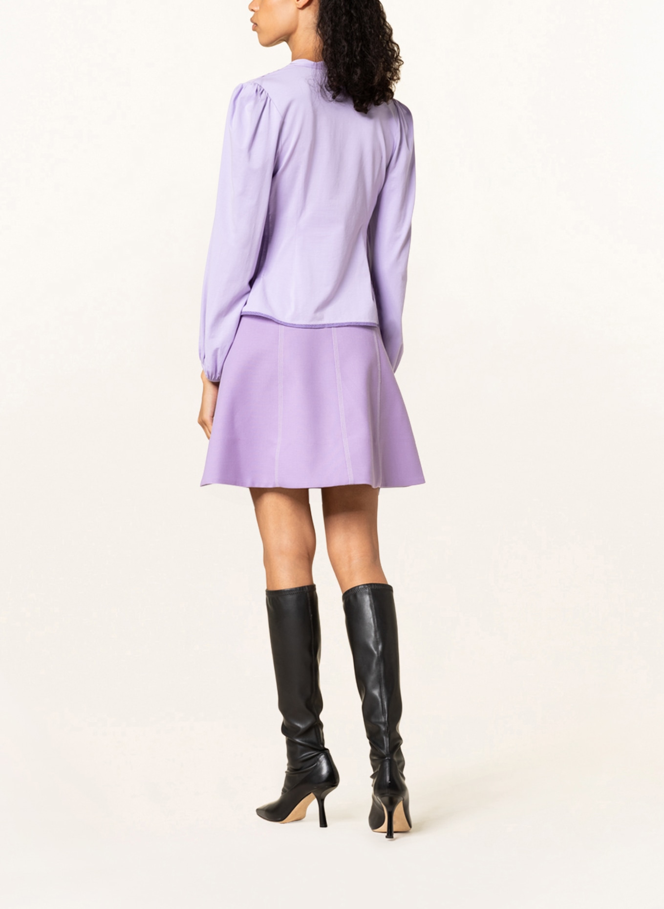 DOROTHEE SCHUMACHER Blouse in mixed materials , Color: LIGHT PURPLE (Image 3)