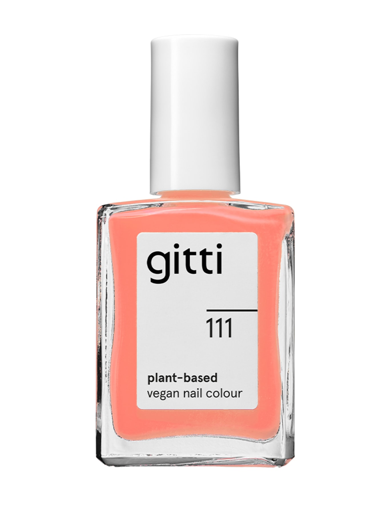 gitti PLANT-BASED VEGAN NAIL COLOUR: NO. 111 - PFIRSICHROSA