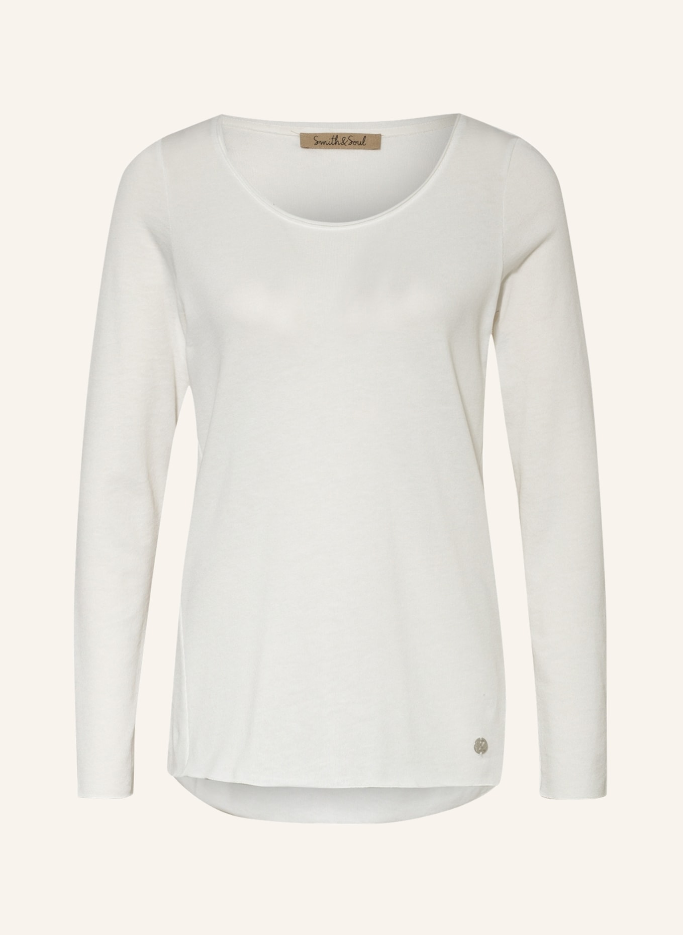 Smith & Soul Long sleeve shirt, Color: WHITE (Image 1)