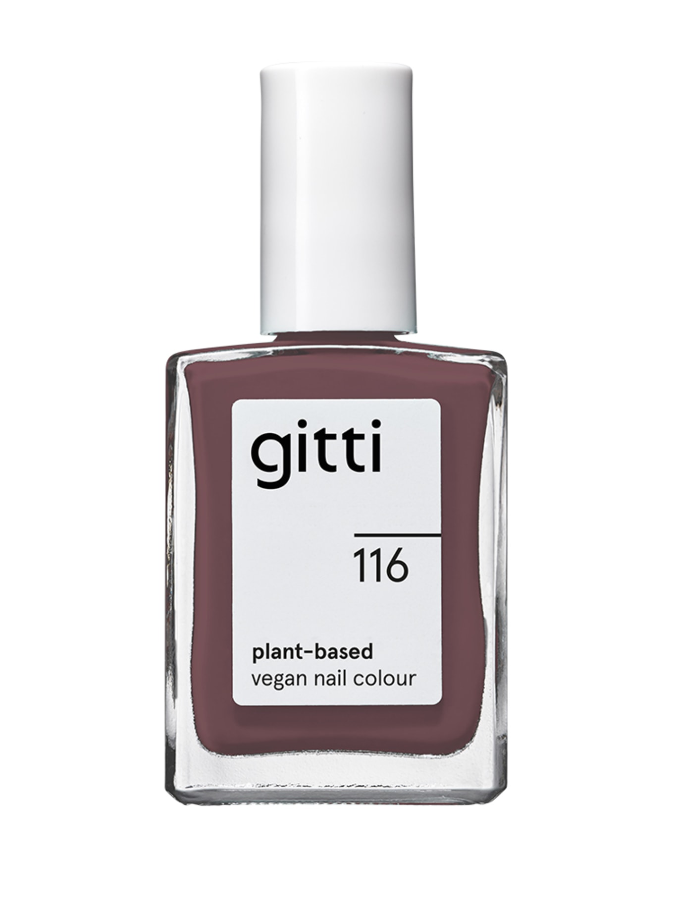 gitti PLANT-BASED VEGAN NAIL COLOUR: NO. 116 - HELLES ESPRESSO