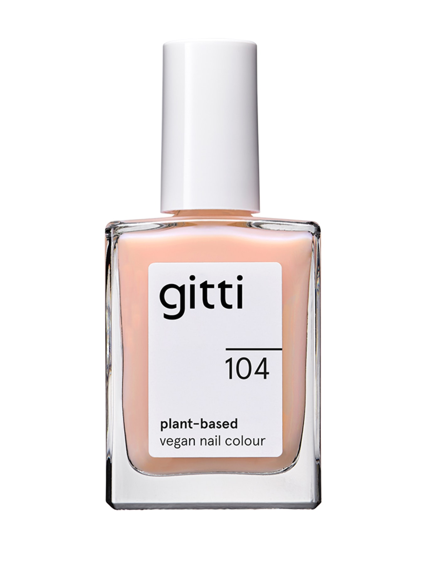 gitti PLANT-BASED VEGAN NAIL COLOUR: NO. 104 - BEIGE