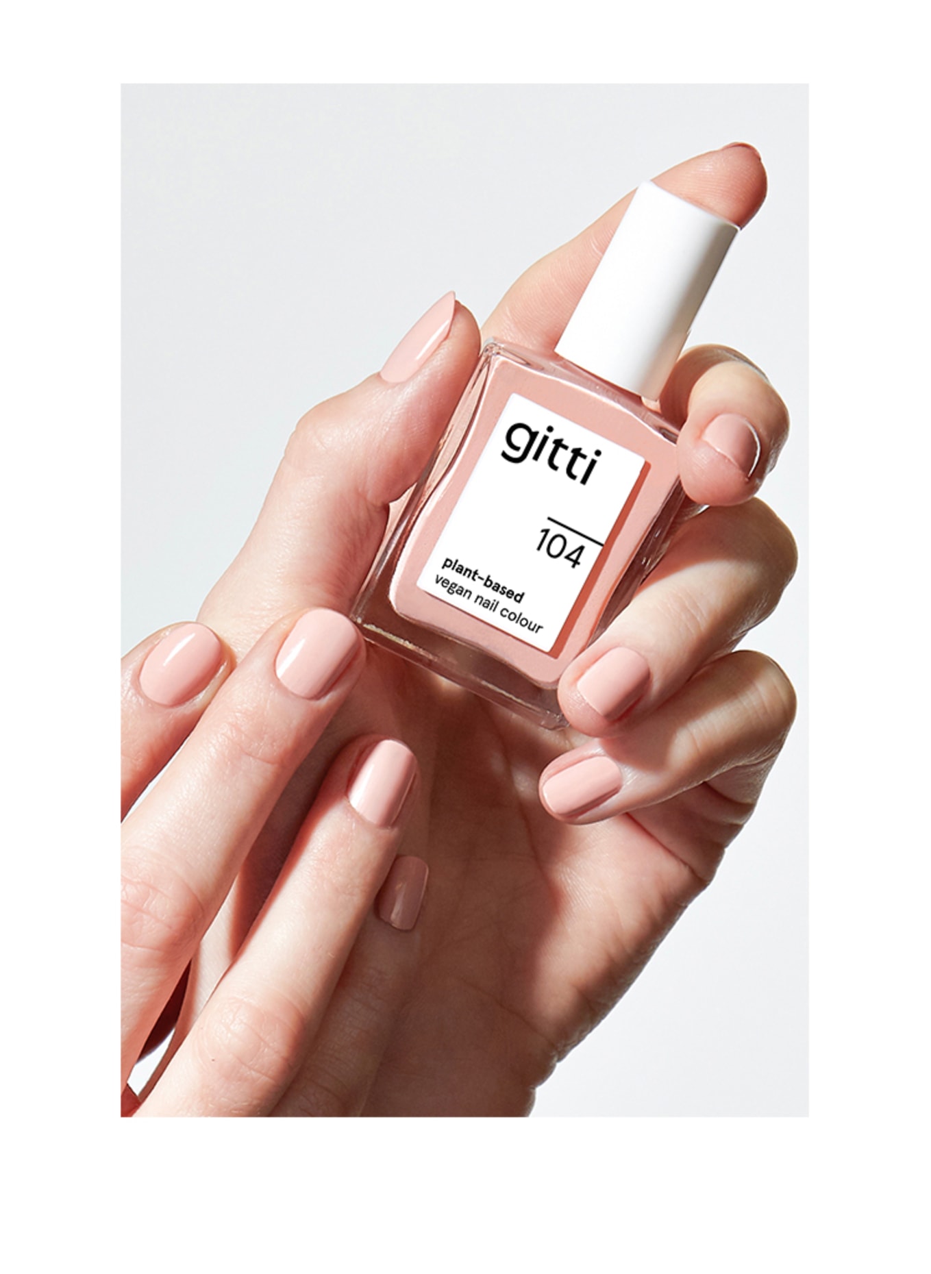 gitti PLANT-BASED VEGAN NAIL COLOUR: NO. 104 - BEIGE