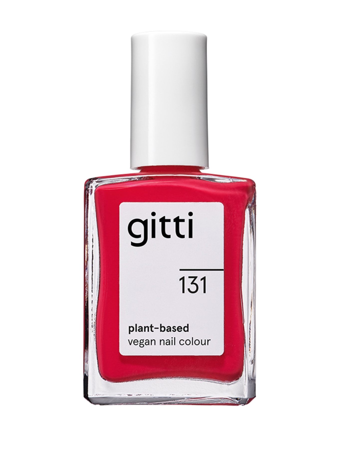 gitti PLANT-BASED VEGAN NAIL COLOUR: NO. 131 - HELLROT