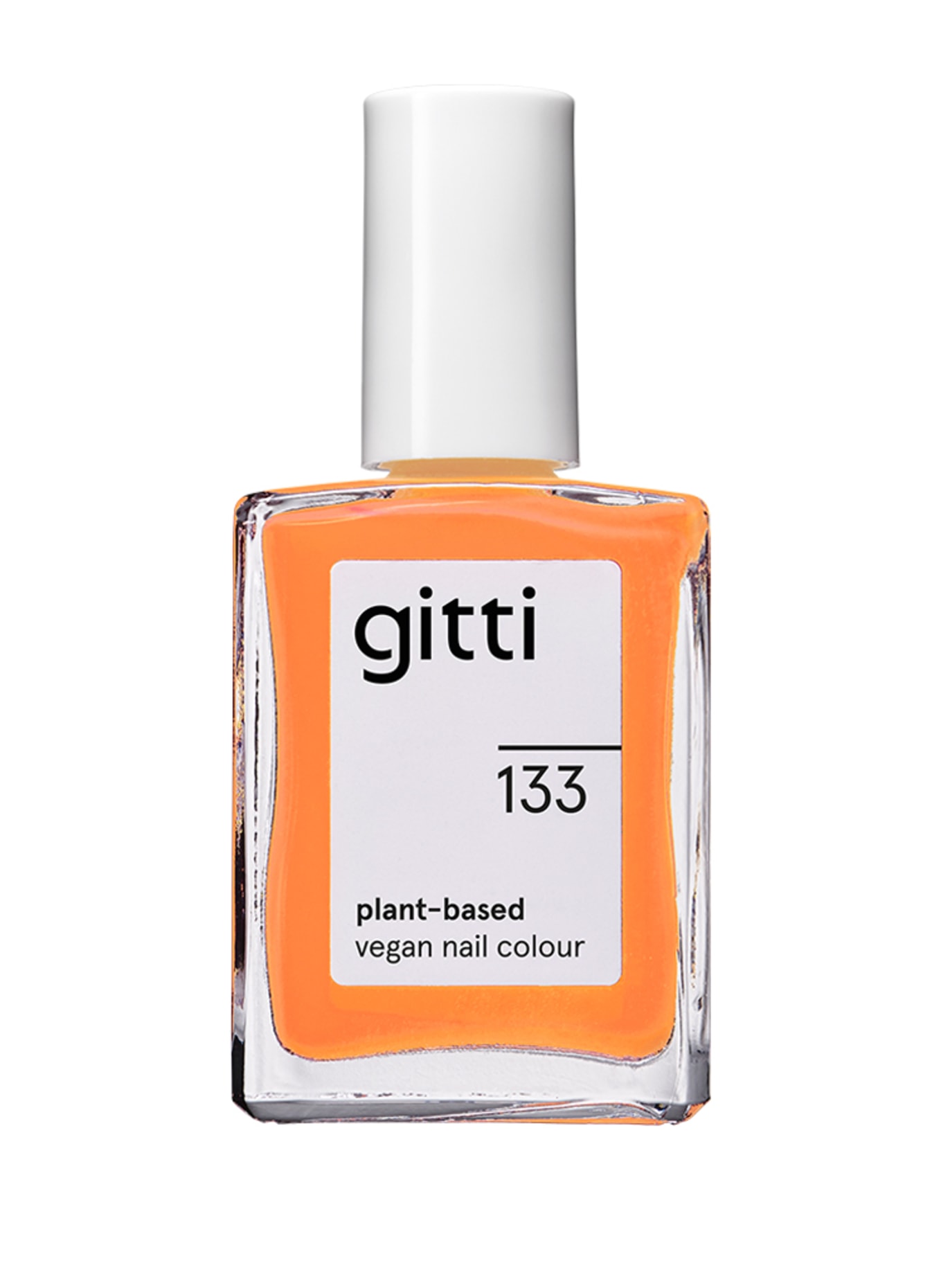 gitti PLANT-BASED VEGAN NAIL COLOUR: NO. 133 - ORANGE