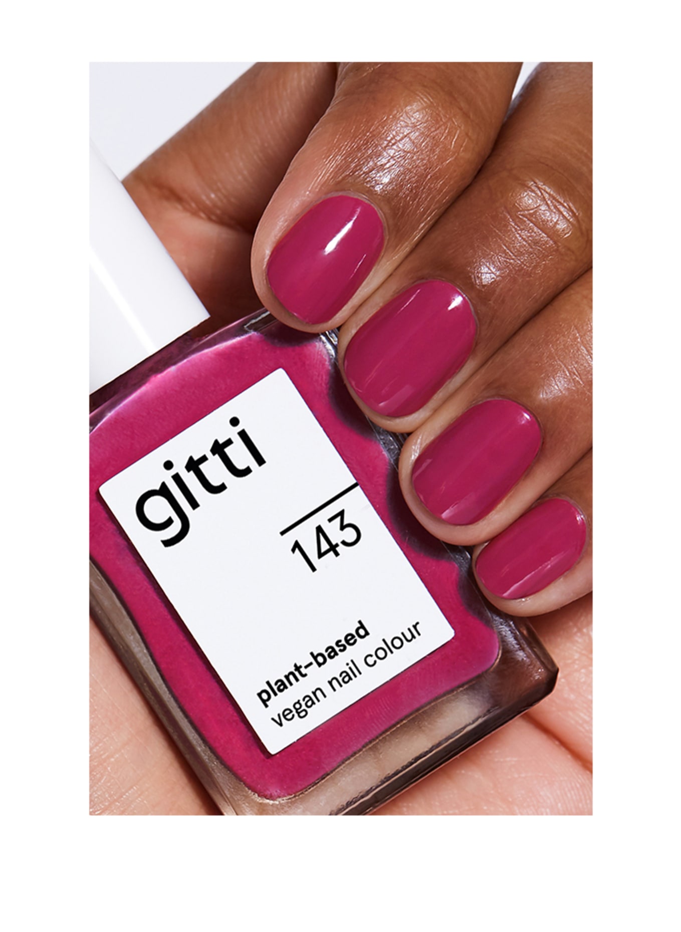 gitti PLANT-BASED VEGAN NAIL COLOUR: NO. 143 - THAT'S HOT