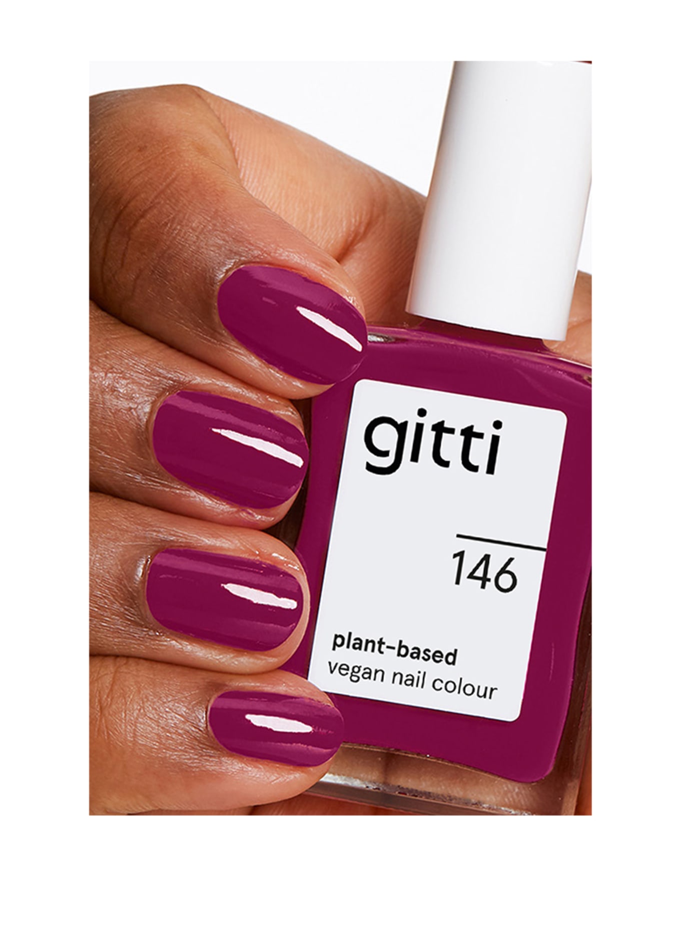 gitti PLANT-BASED VEGAN NAIL COLOUR: NO. 146 - WILD ORCHID