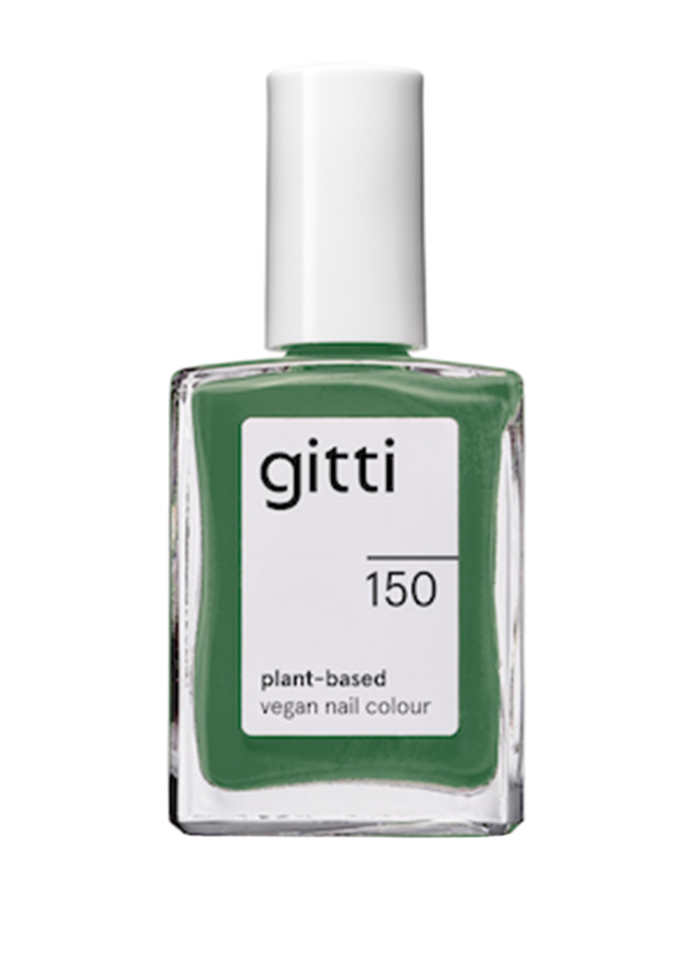 gitti PLANT-BASED VEGAN NAIL COLOUR: NO. 150 - FOREST GREEN