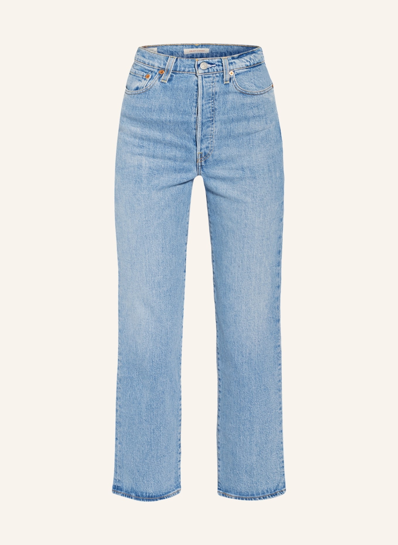 Levi's® Jeans RIBCAGE, Farbe: 52 Light Indigo - Worn In (Bild 1)