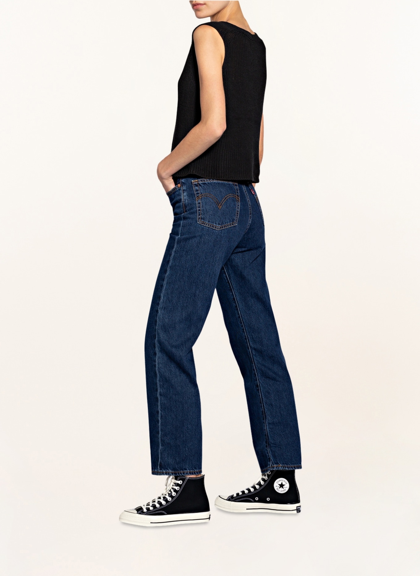 Levi's® Jeans RIBACE STRAIGHT, Farbe: 72 Dark Indigo - Flat Finish (Bild 4)
