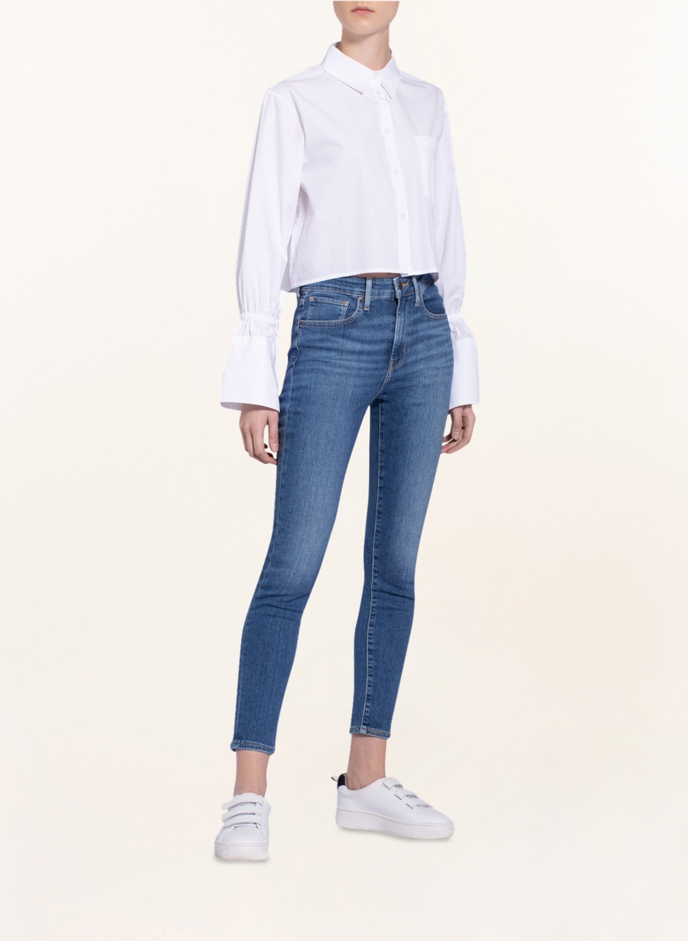 Levi's® Skinny jeans 721, Color: 22 Med Indigo - Worn In (Image 2)