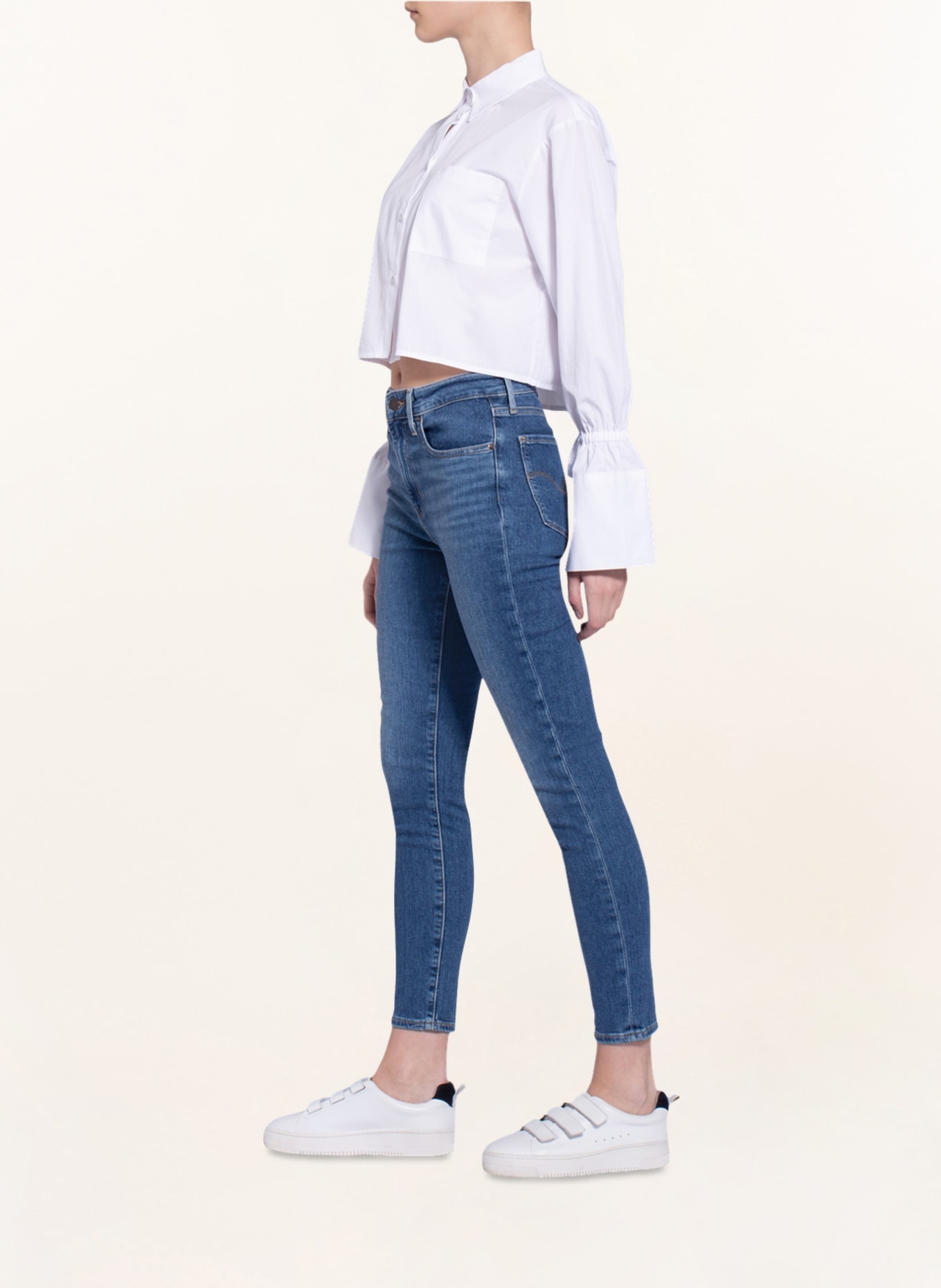 Levi's® Skinny jeans 721, Color: 22 Med Indigo - Worn In (Image 4)