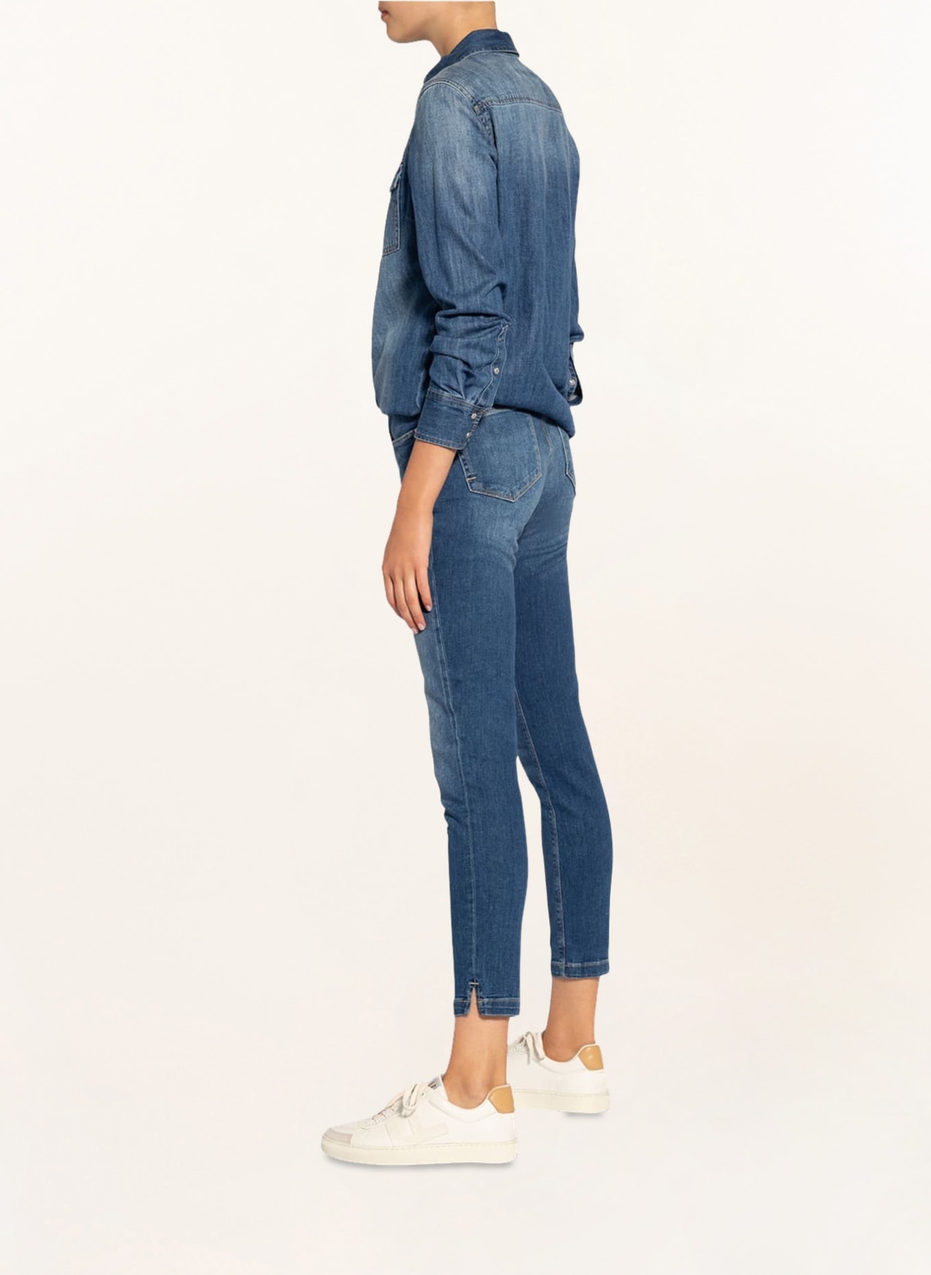 mavi 7/8 jeans ADRIANA, Color: 22302 mid str (Image 4)