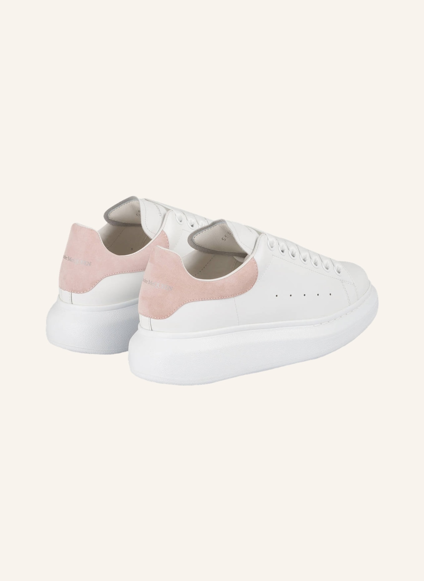 Alexander McQUEEN Sneaker, Farbe: WEISS/ ROSA (Bild 2)