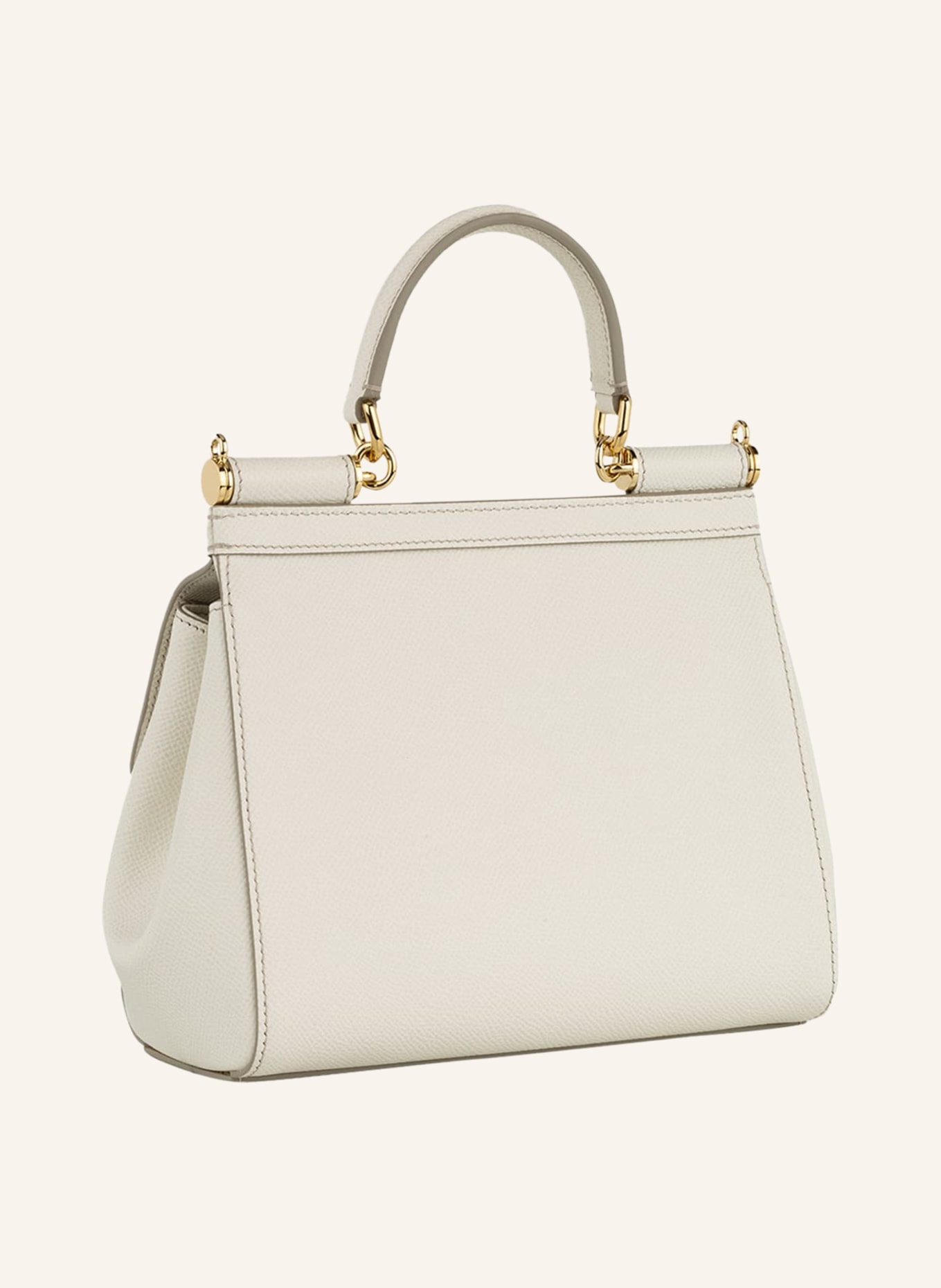 DOLCE & GABBANA Handbag MISS SICILY MINI, Color: WHITE (Image 2)