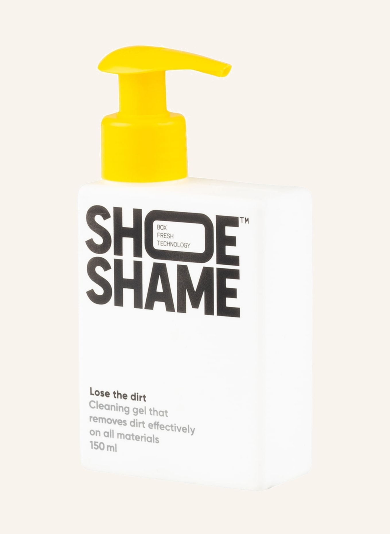 SHOE SHAME Schuhcreme LOSE THE DIRT, Farbe: WEISS/ GELB (Bild 1)