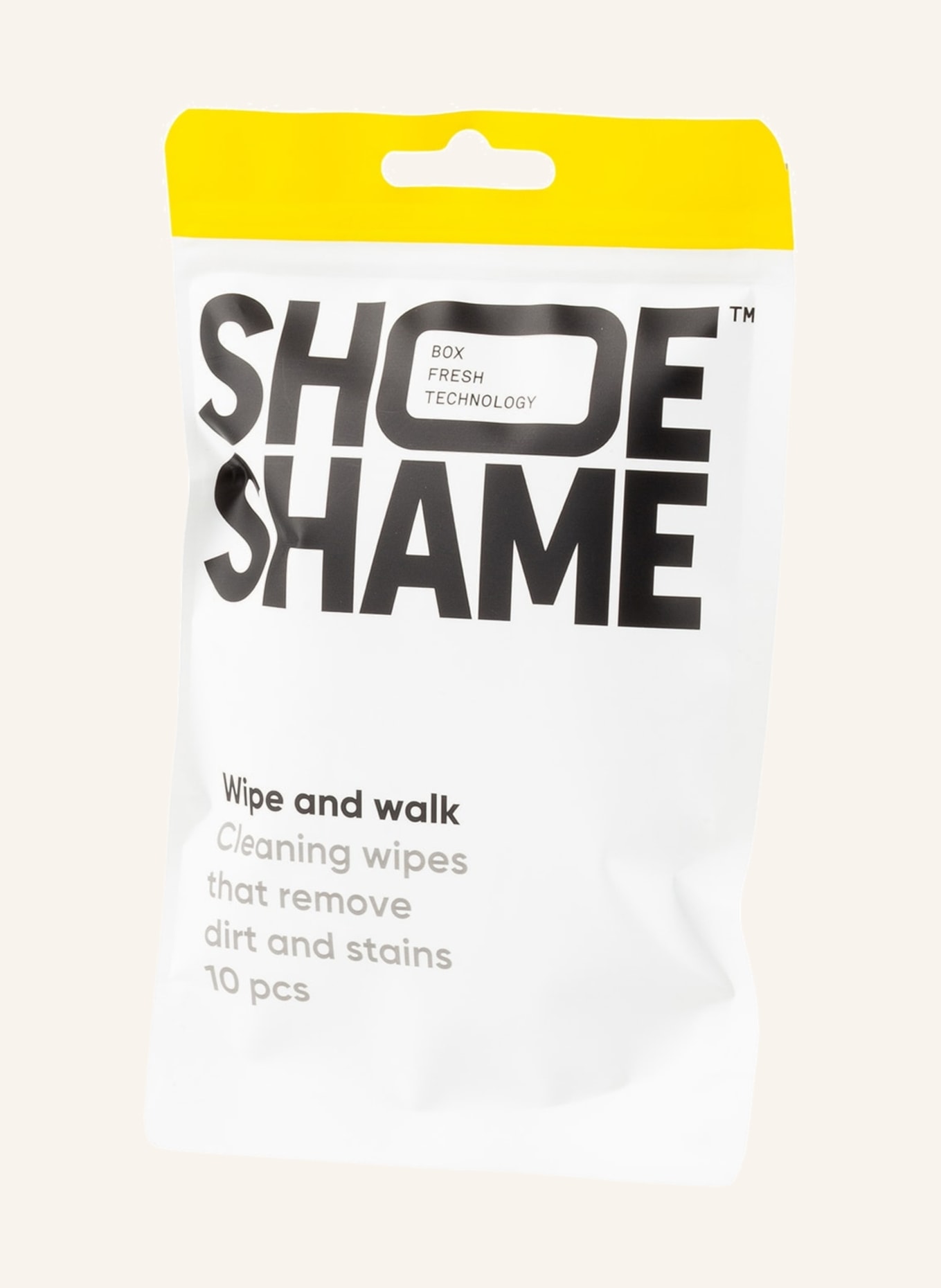 SHOE SHAME Schuh-Reinigungstücher WIPE AND WALK, Farbe: FARBLOS (Bild 1)