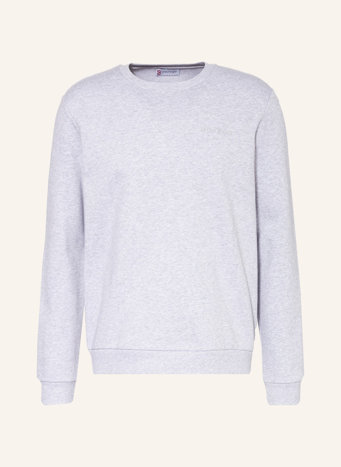 Breuninger Mitarbeiterkollektion Herren Sweatshirt: HELLGRAU