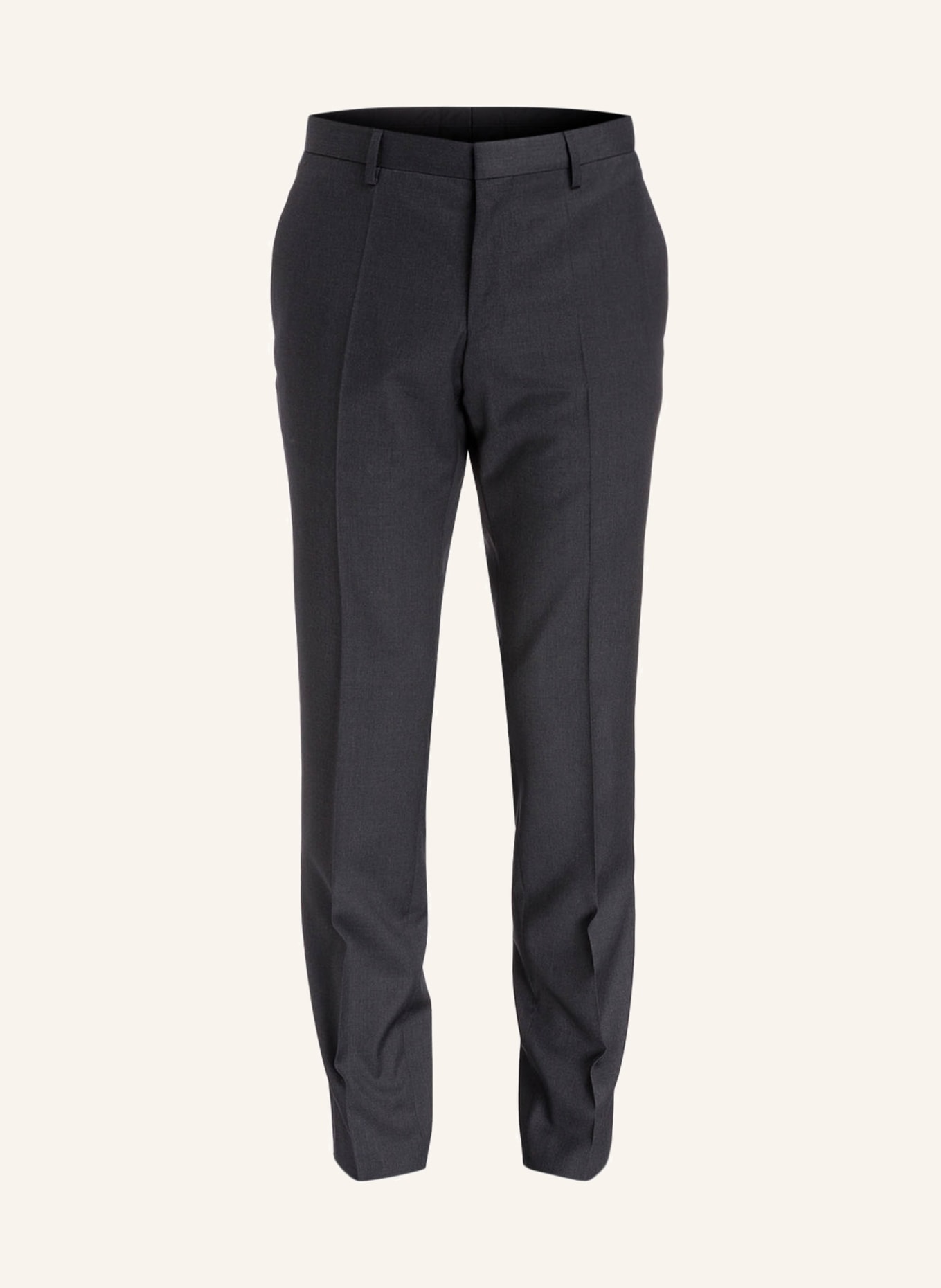BOSS Oblekové kalhoty GIBSON Slim Fit, Barva: 021 TMAVĚ ŠEDÁ (Obrázek 1)