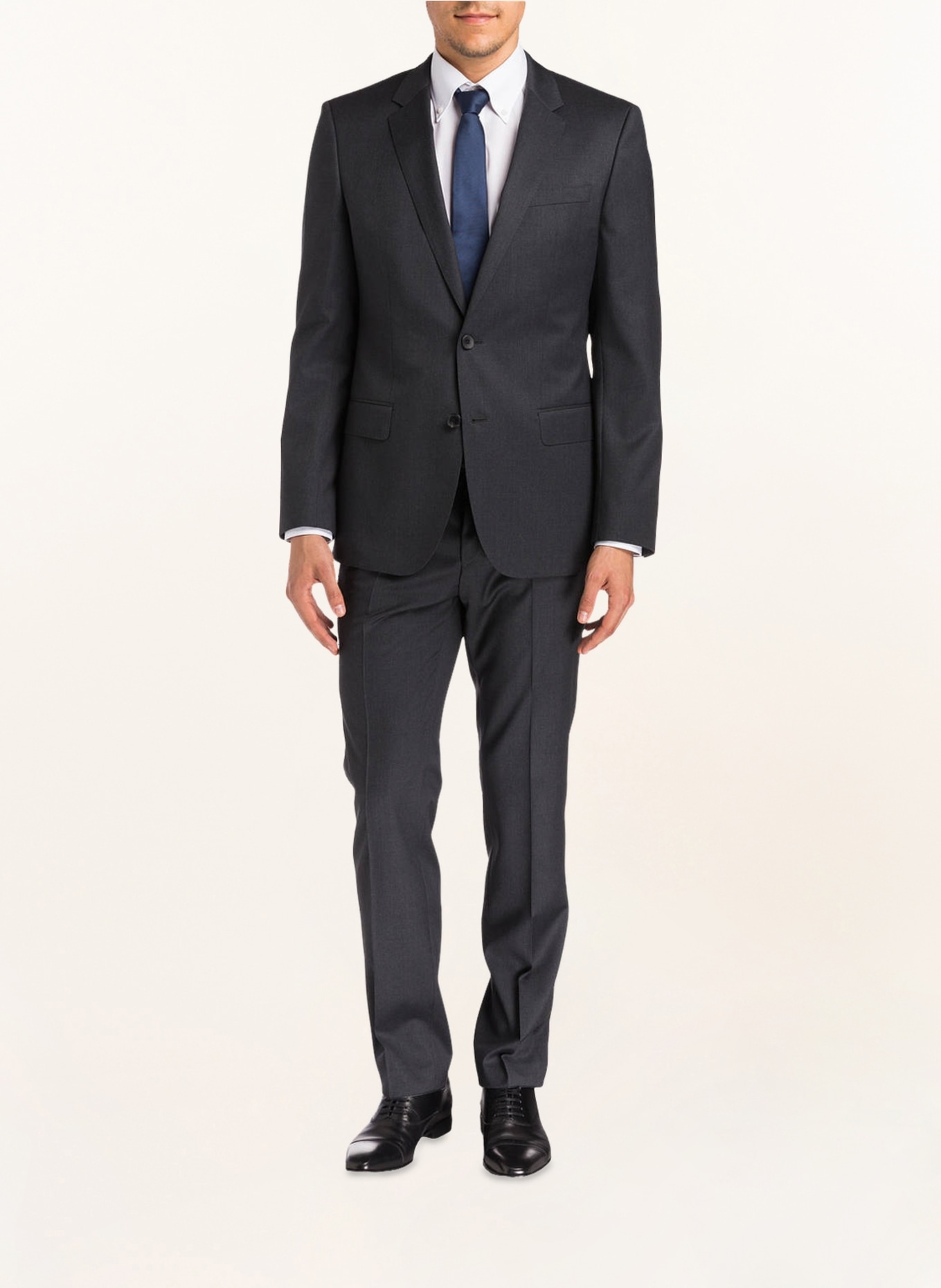 BOSS Suit trousers GIBSON slim fit, Color: 021 DARK GRAY (Image 6)
