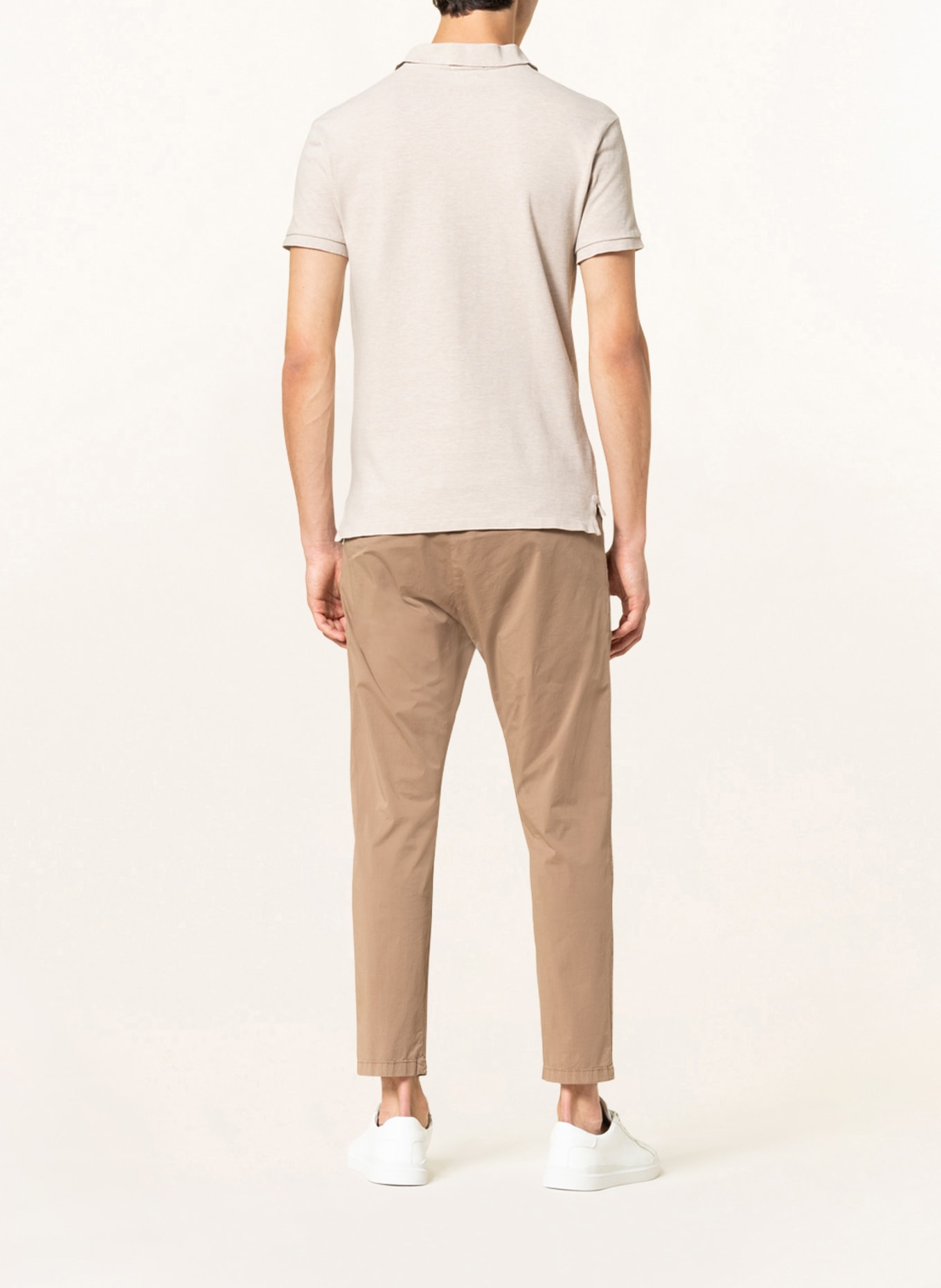 POLO RALPH LAUREN Piqué-Poloshirt Slim Fit, Farbe: BEIGE (Bild 3)