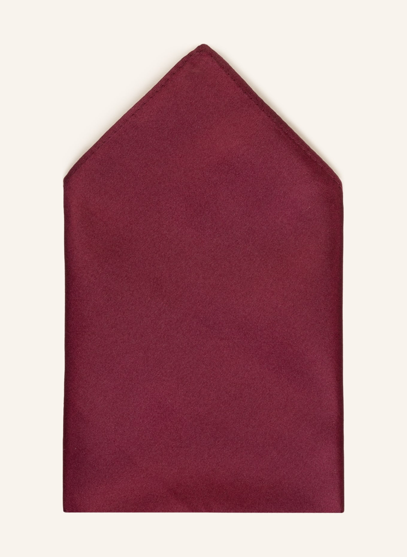 PAUL Pocket square, Color: DARK RED (Image 1)