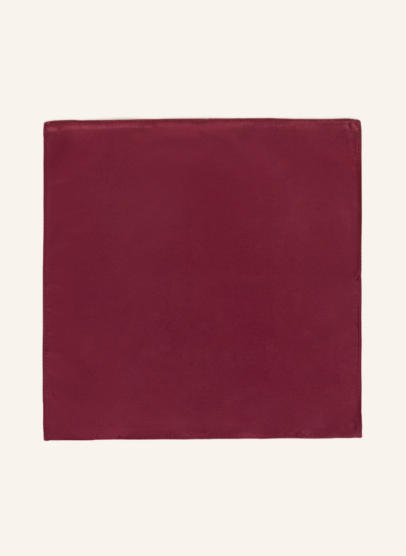 PAUL Pocket square, Color: DARK RED (Image 2)