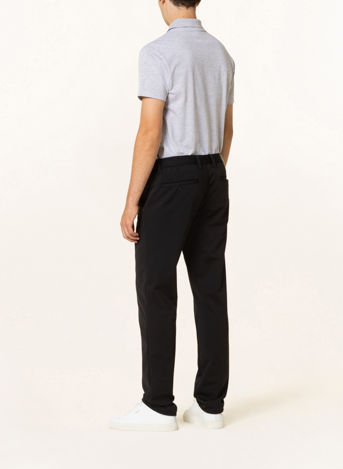 LACOSTE Piqué-Poloshirt Slim Fit, Farbe: HELLGRAU (Bild 3)