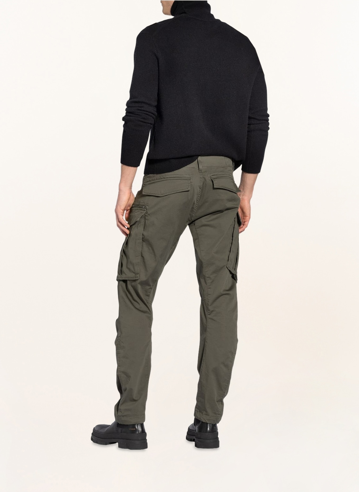 G-Star Cargohose Tapered Fit: OLIV/ GRAU
