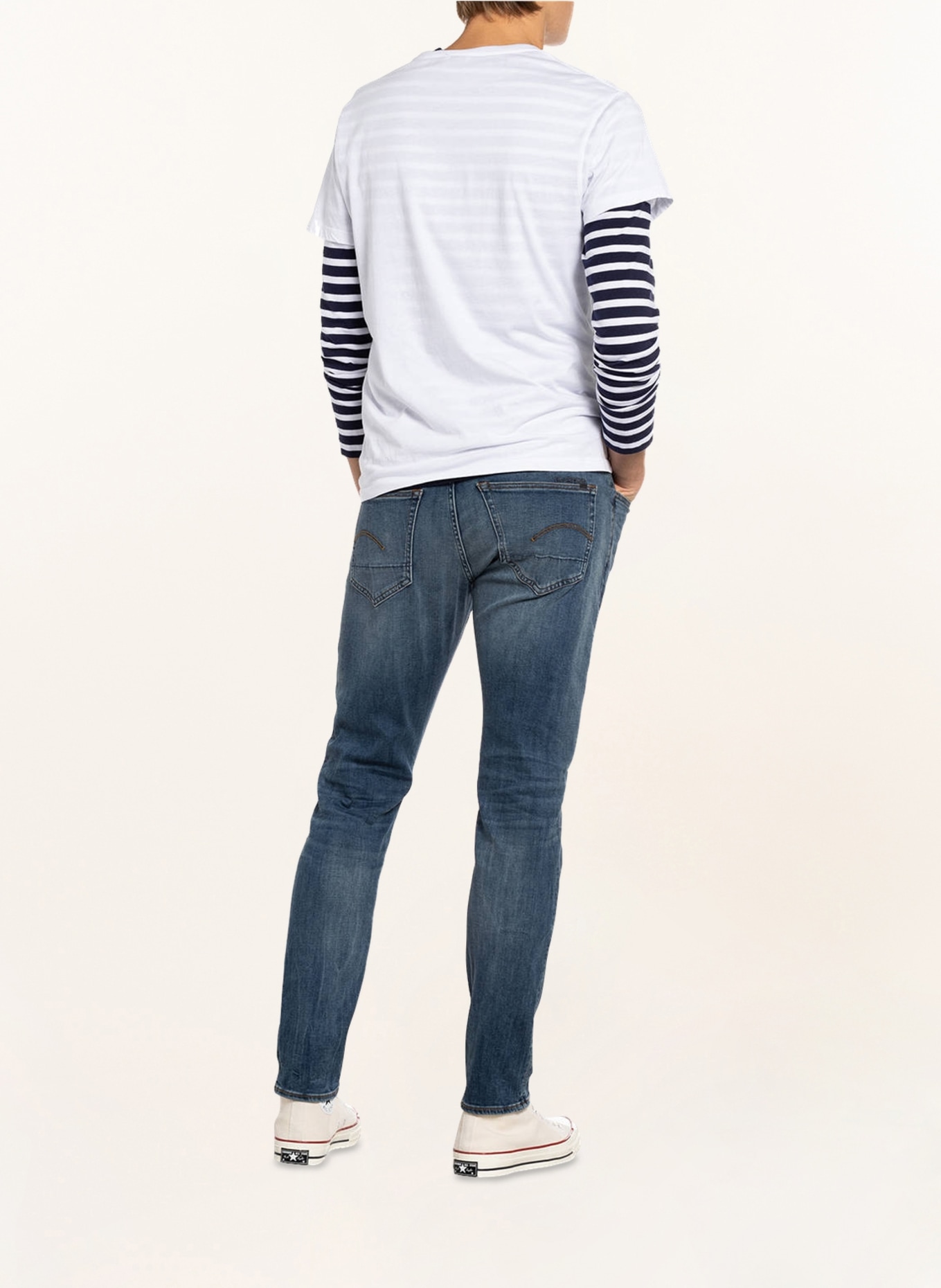 G-Star RAW Jeans Slim Fit, Farbe: 2965 VINTAGE MEDIUM AGED BLUE (Bild 3)