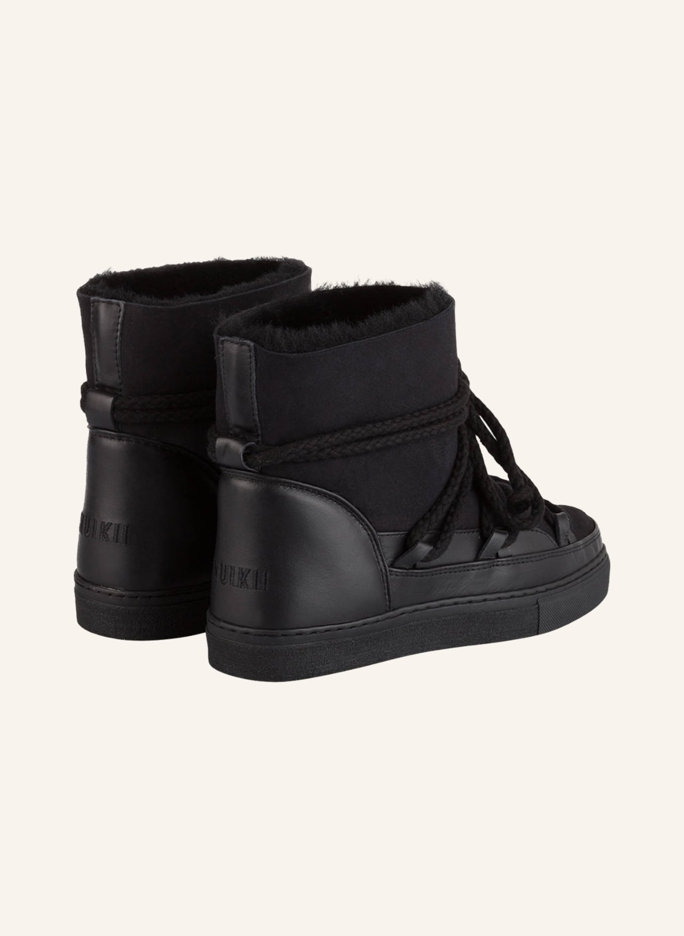 INUIKII Boots: SCHWARZ