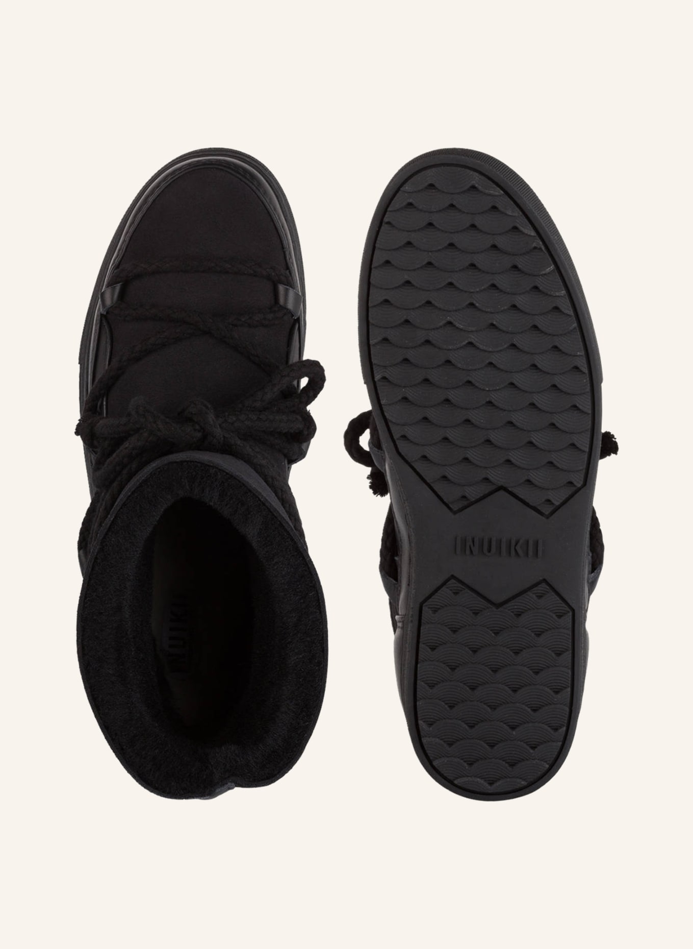 INUIKII Boots: SCHWARZ