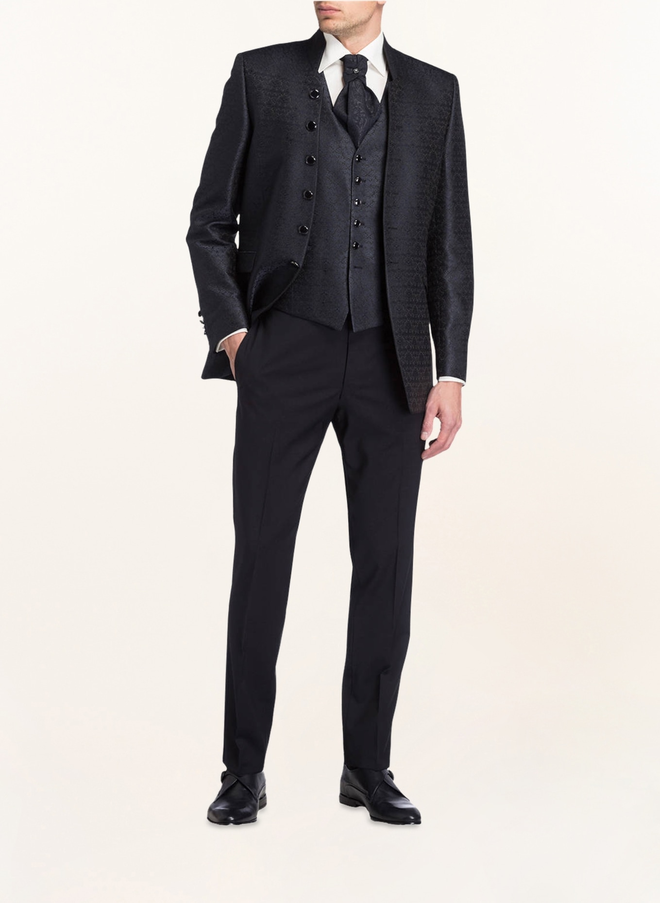 WILVORST Suit trousers slim fit, Color: 030 BLAU (Image 2)
