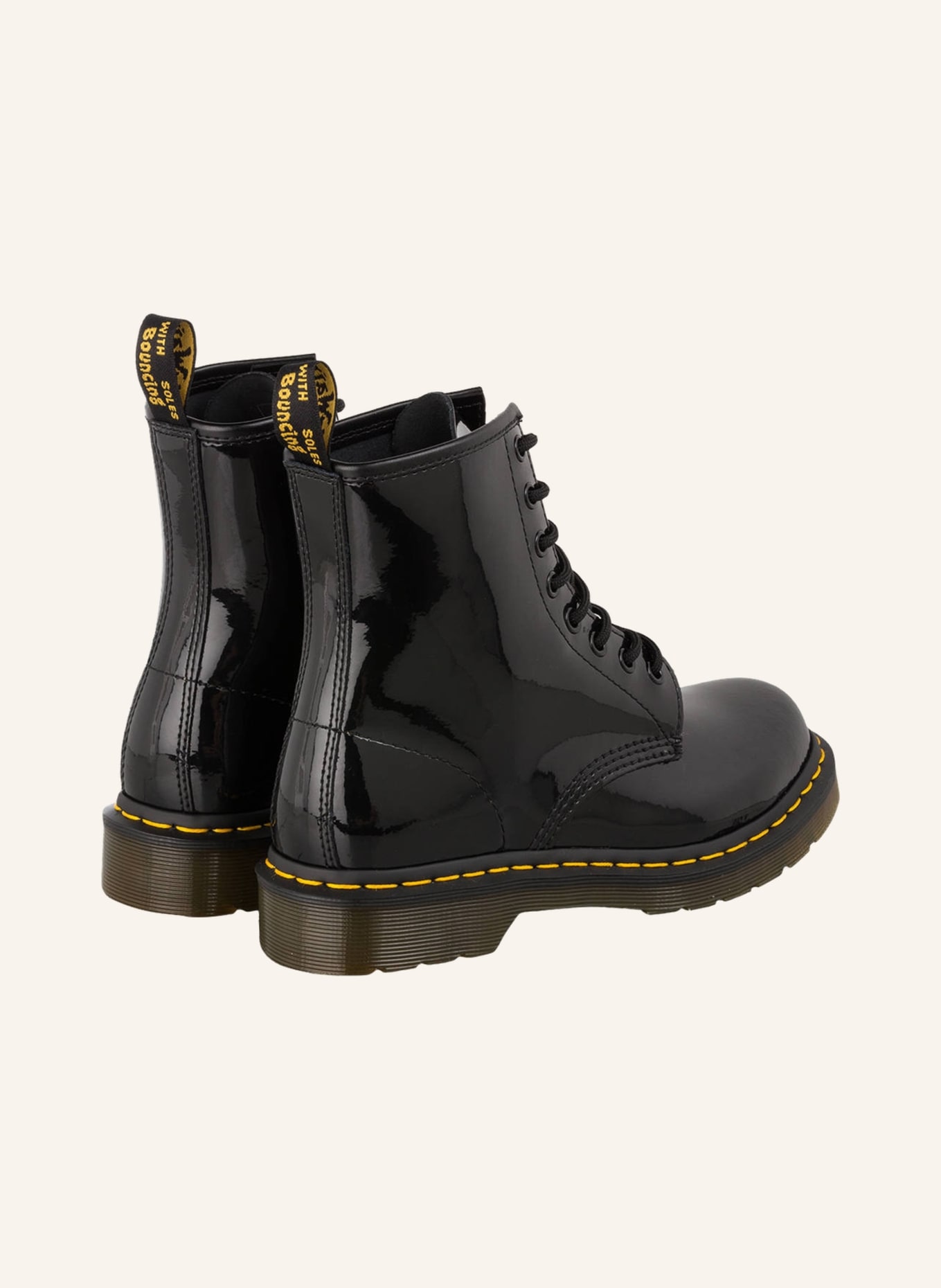 Dr. Martens Lace-up boots 1460 PATENT, Color: BLACK (Image 2)