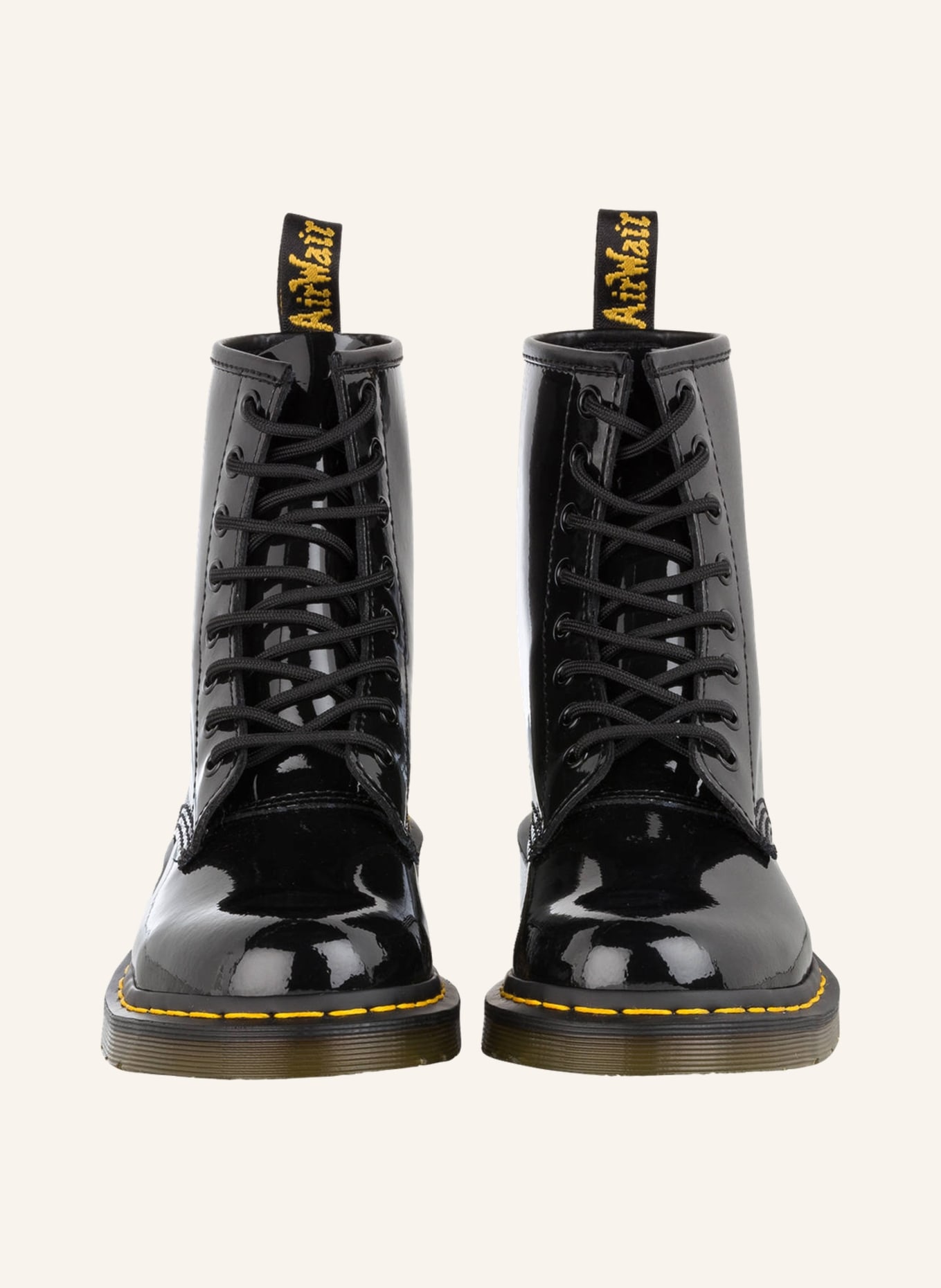 Dr. Martens Lace-up boots 1460 PATENT, Color: BLACK (Image 3)