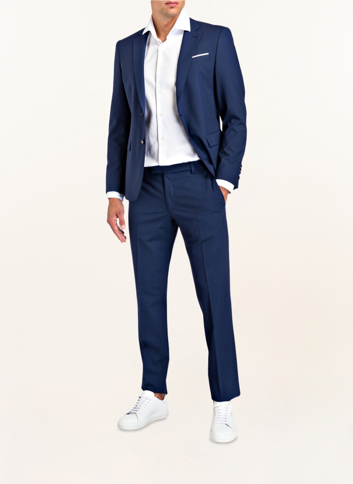 JOOP! Spodnie garniturowe BLAYR slim fit, Kolor: 420 MEDIUM BLUE (Obrazek 2)