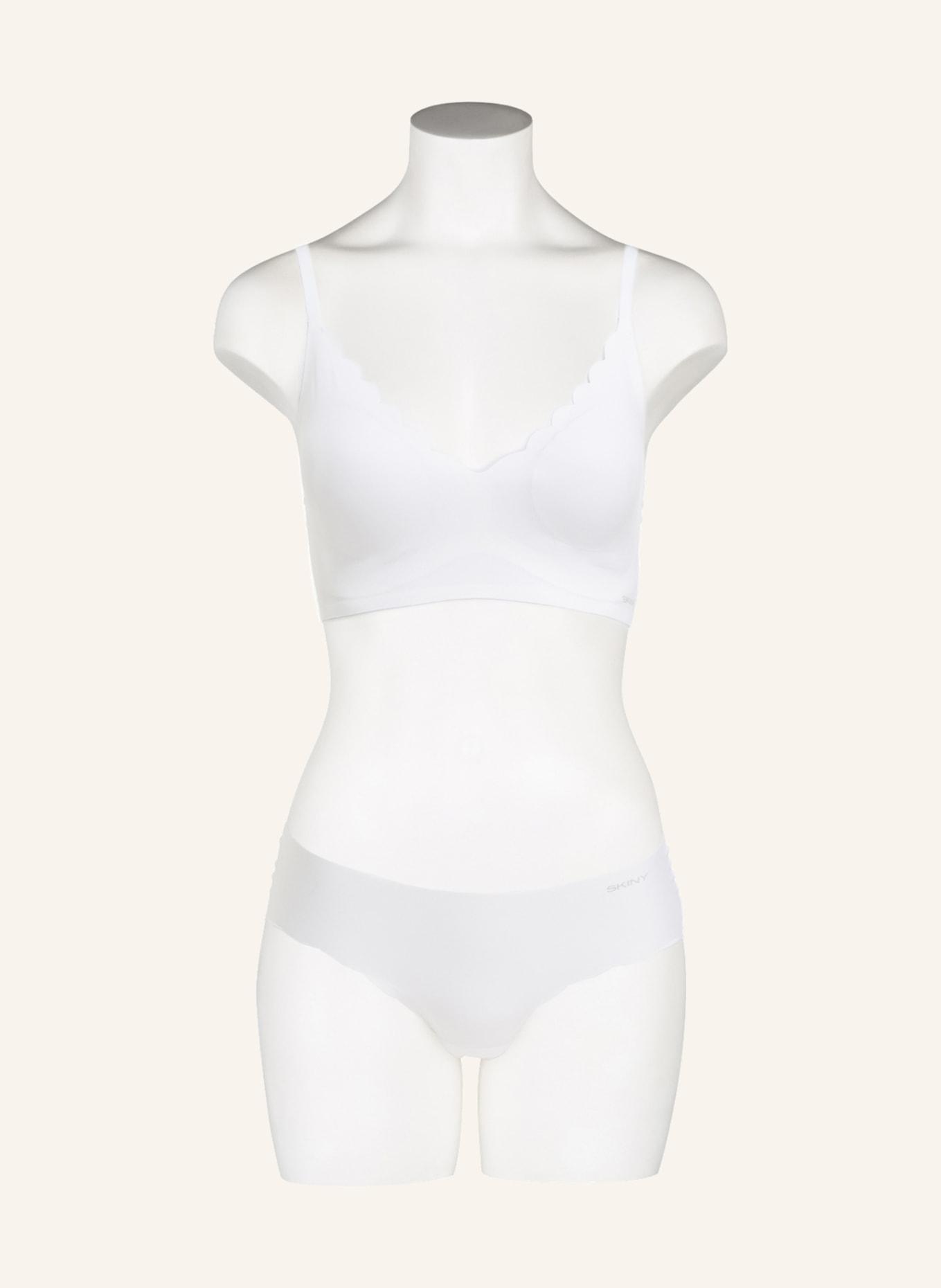 Skiny Bustier EVERY DAY IN MICRO ESSENTIALS, Color: WHITE (Image 2)
