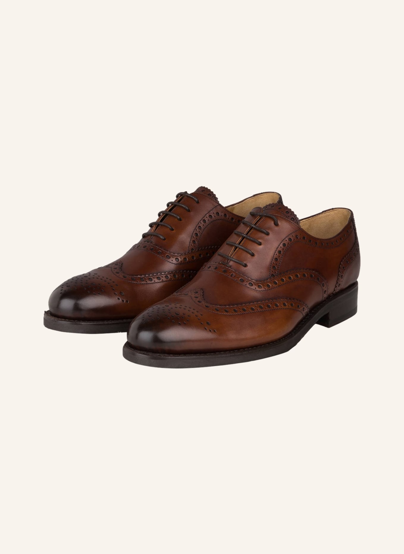 Cordwainer Lace-up shoes LIMOGES, Color: BROWN (Image 1)