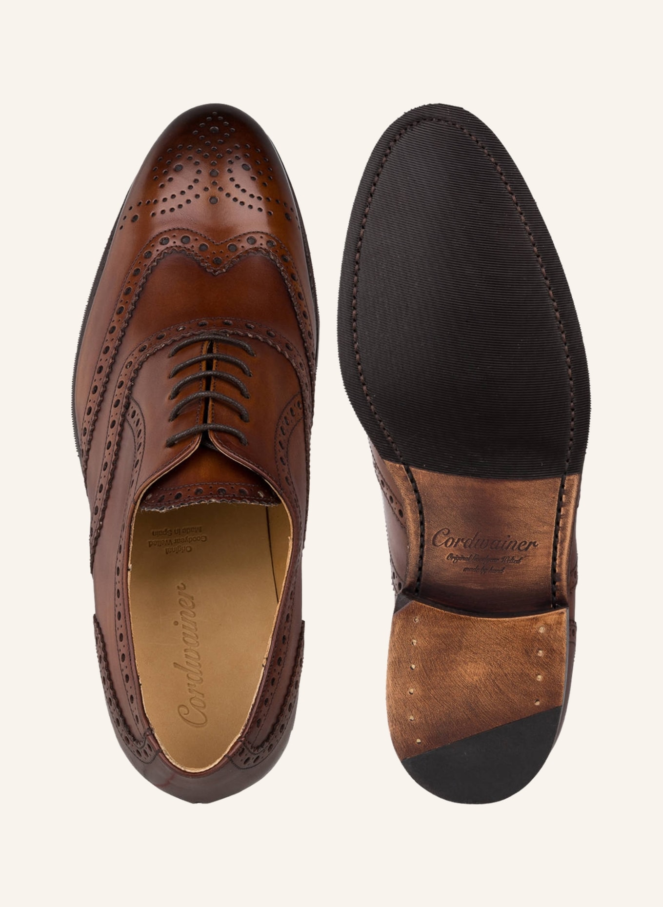 Cordwainer Lace-up shoes LIMOGES, Color: BROWN (Image 5)