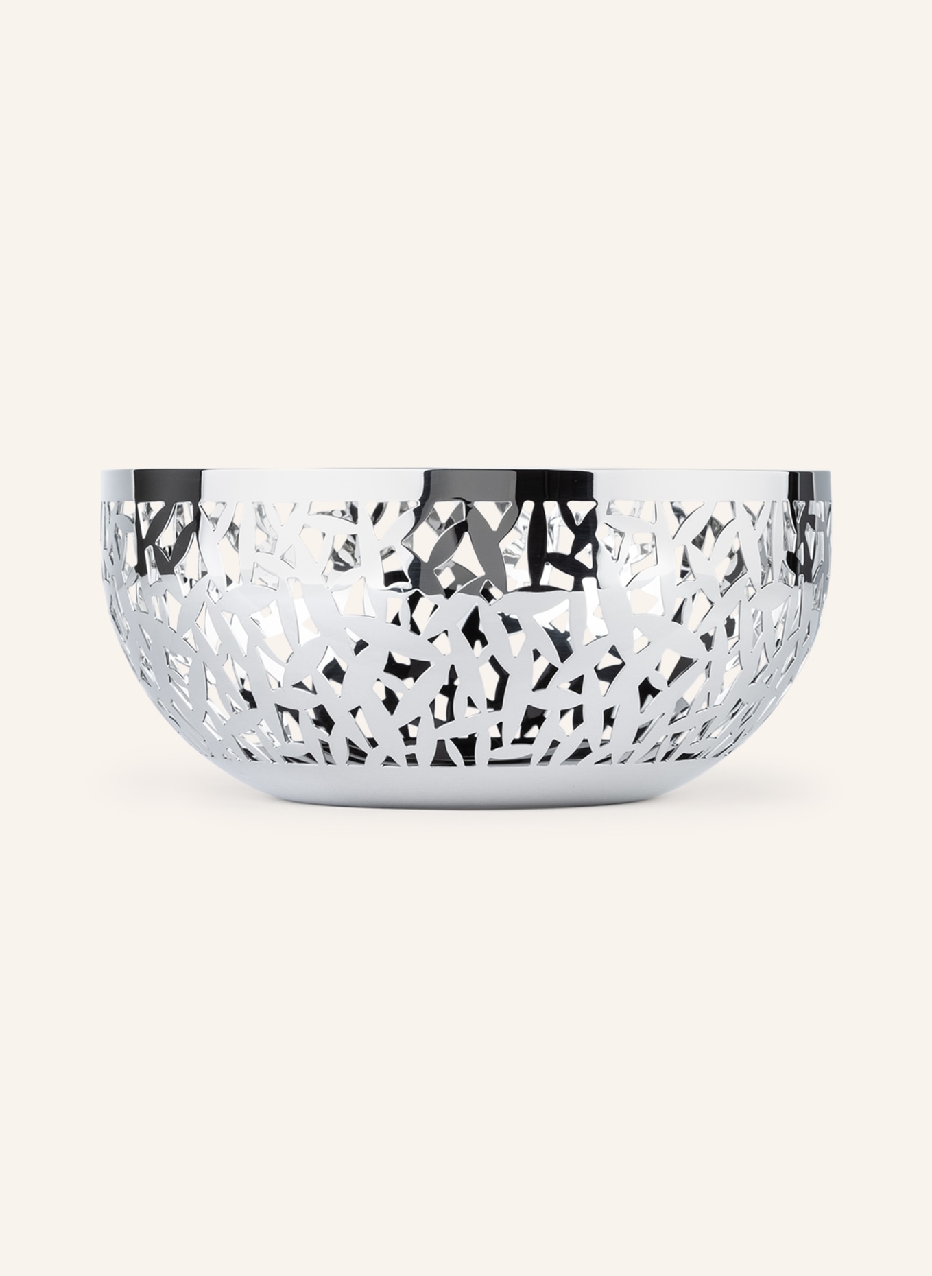 ALESSI Obstschale CACTUS!: SILBER