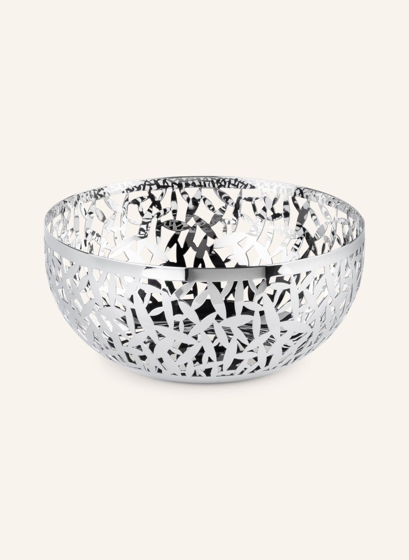 ALESSI Obstschale CACTUS!: SILBER