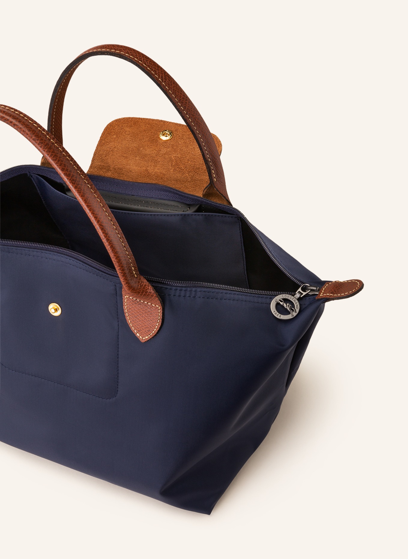 LONGCHAMP Handtasche LE PLIAGE M: DUNKELBLAU