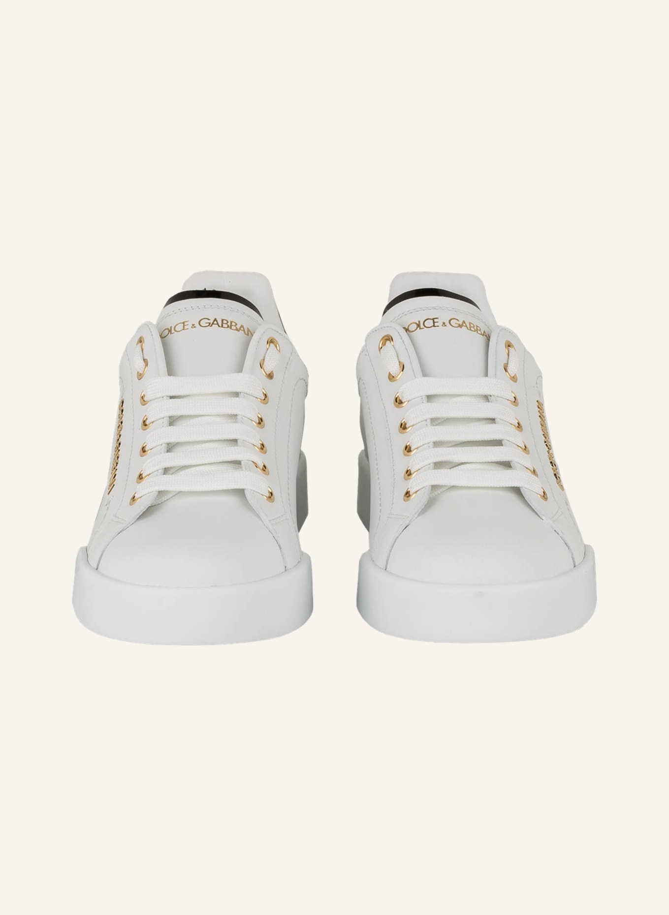 DOLCE & GABBANA Sneakers PORTOFINO, Color: WHITE (Image 3)