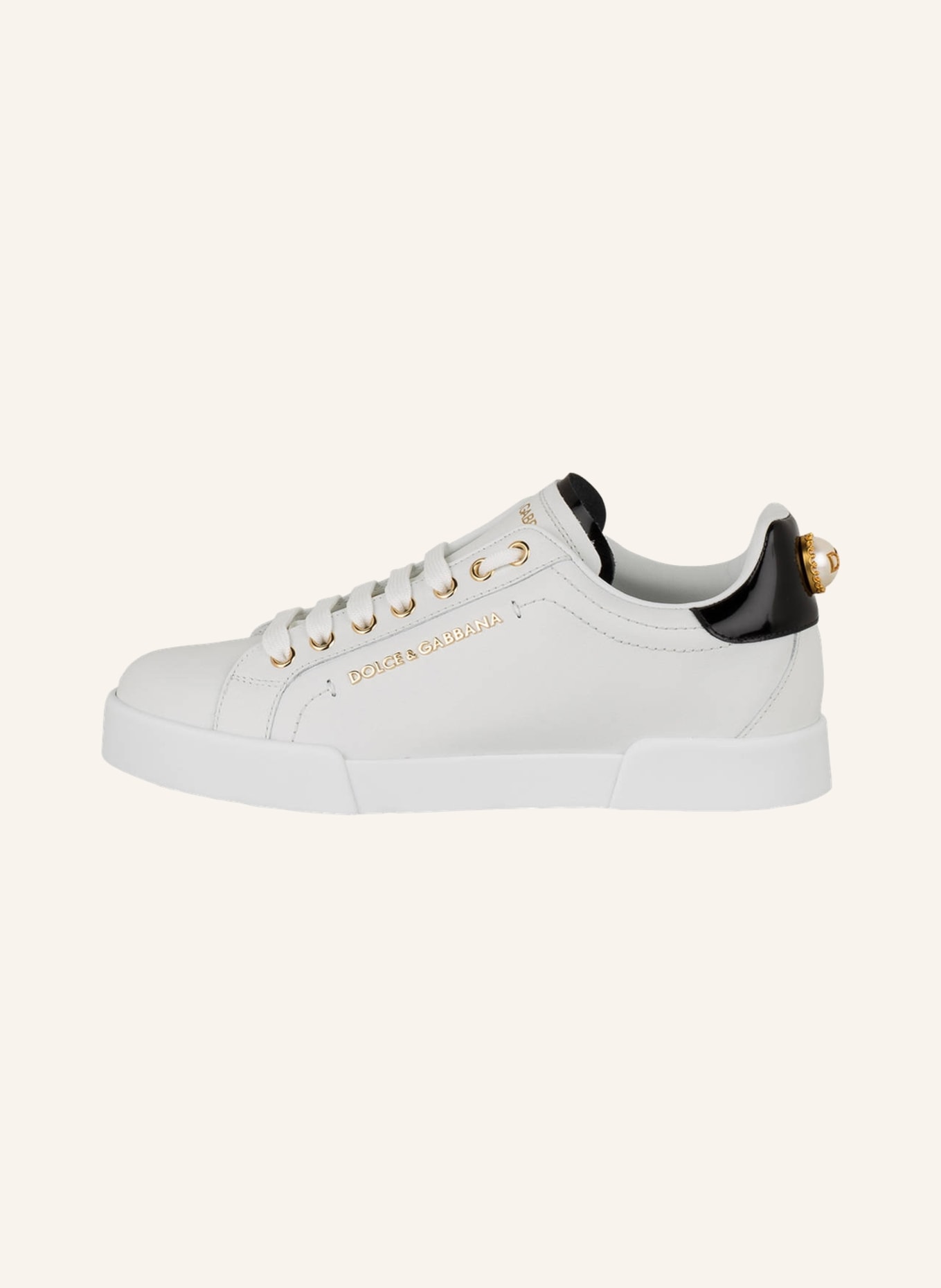 DOLCE & GABBANA Sneakers PORTOFINO, Color: WHITE (Image 4)