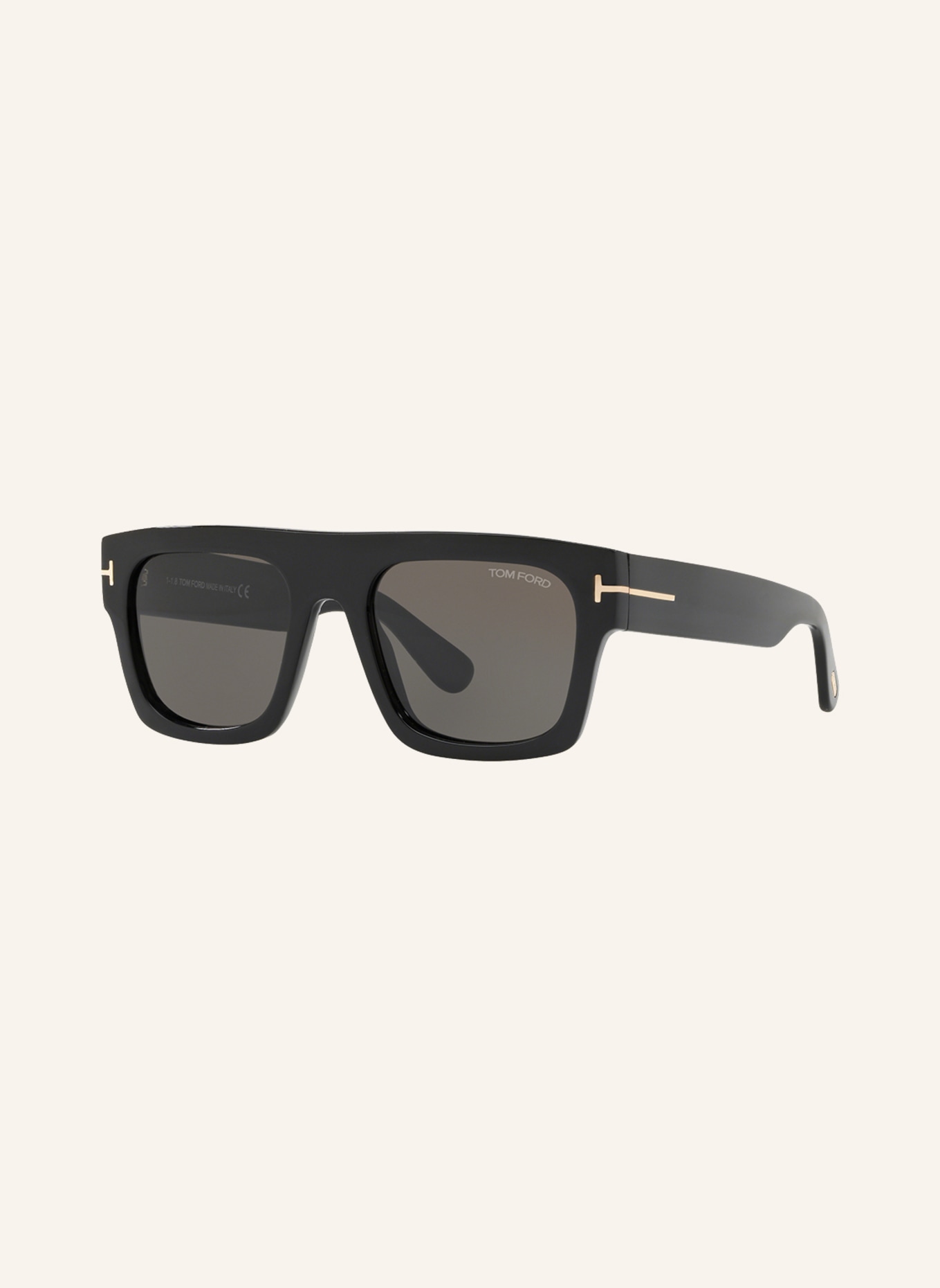 TOM FORD Sunglasses FT0711 FAUSTO, Color: 1330L1 – BLACK/ BLACK (Image 1)