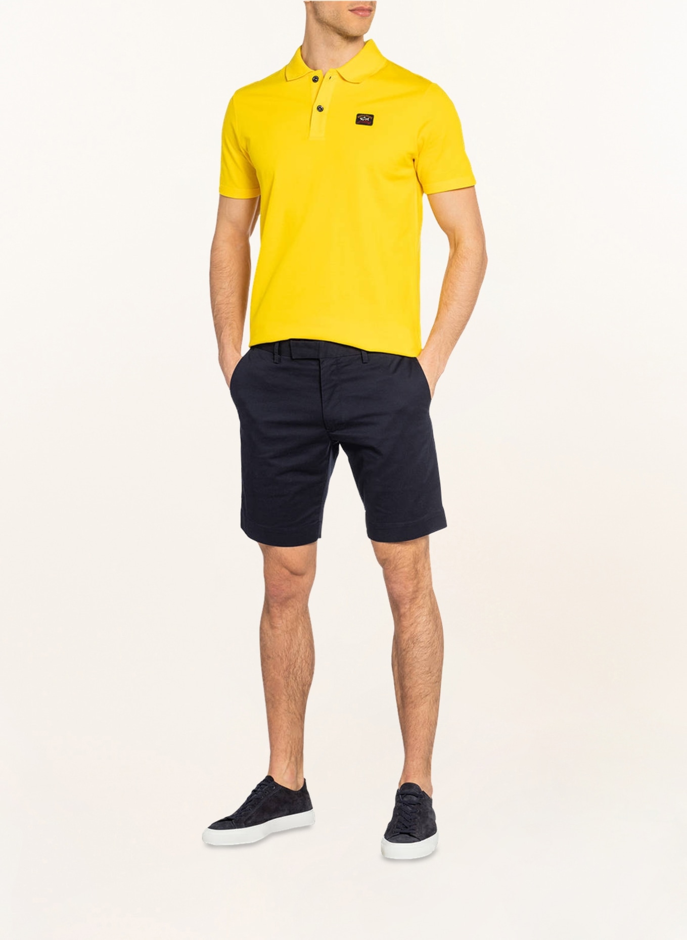 PAUL & SHARK Piqué-Poloshirt, Farbe: GELB (Bild 2)