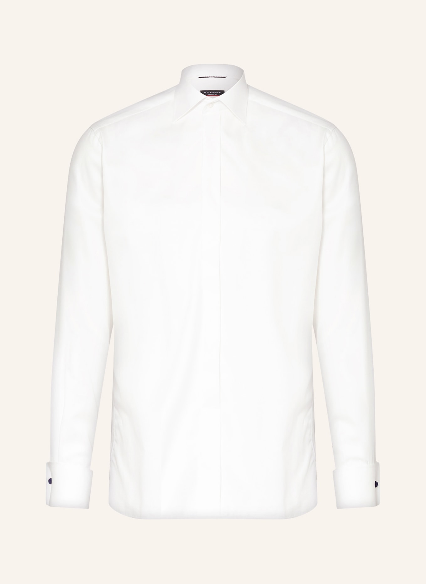 ETERNA Koszula Modern Fit z wywijanym mankietem, Kolor: BIAŁY (Obrazek 1)