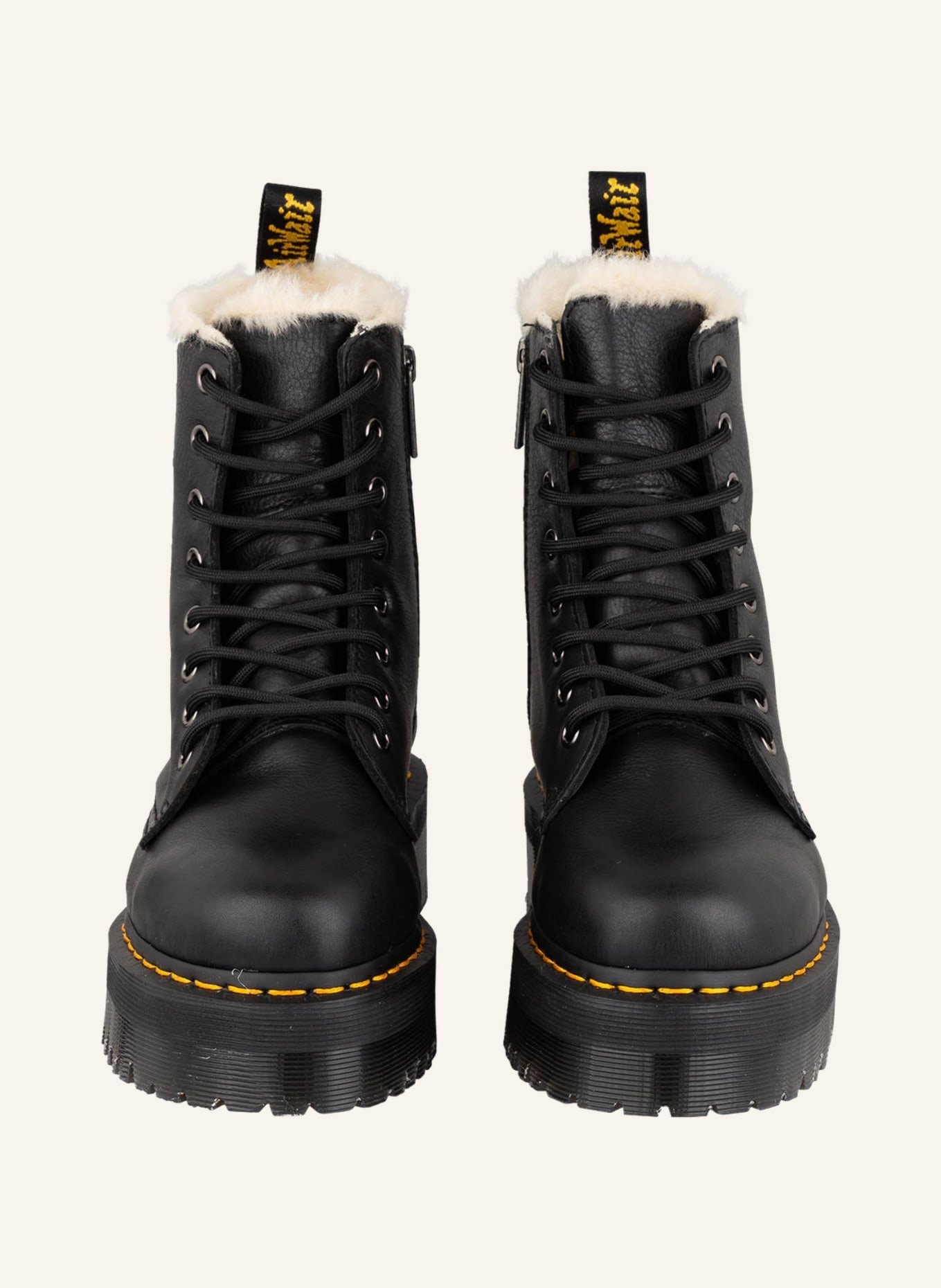 Dr. Martens Platform lace-up boots JADON, Color: BLACK (Image 3)