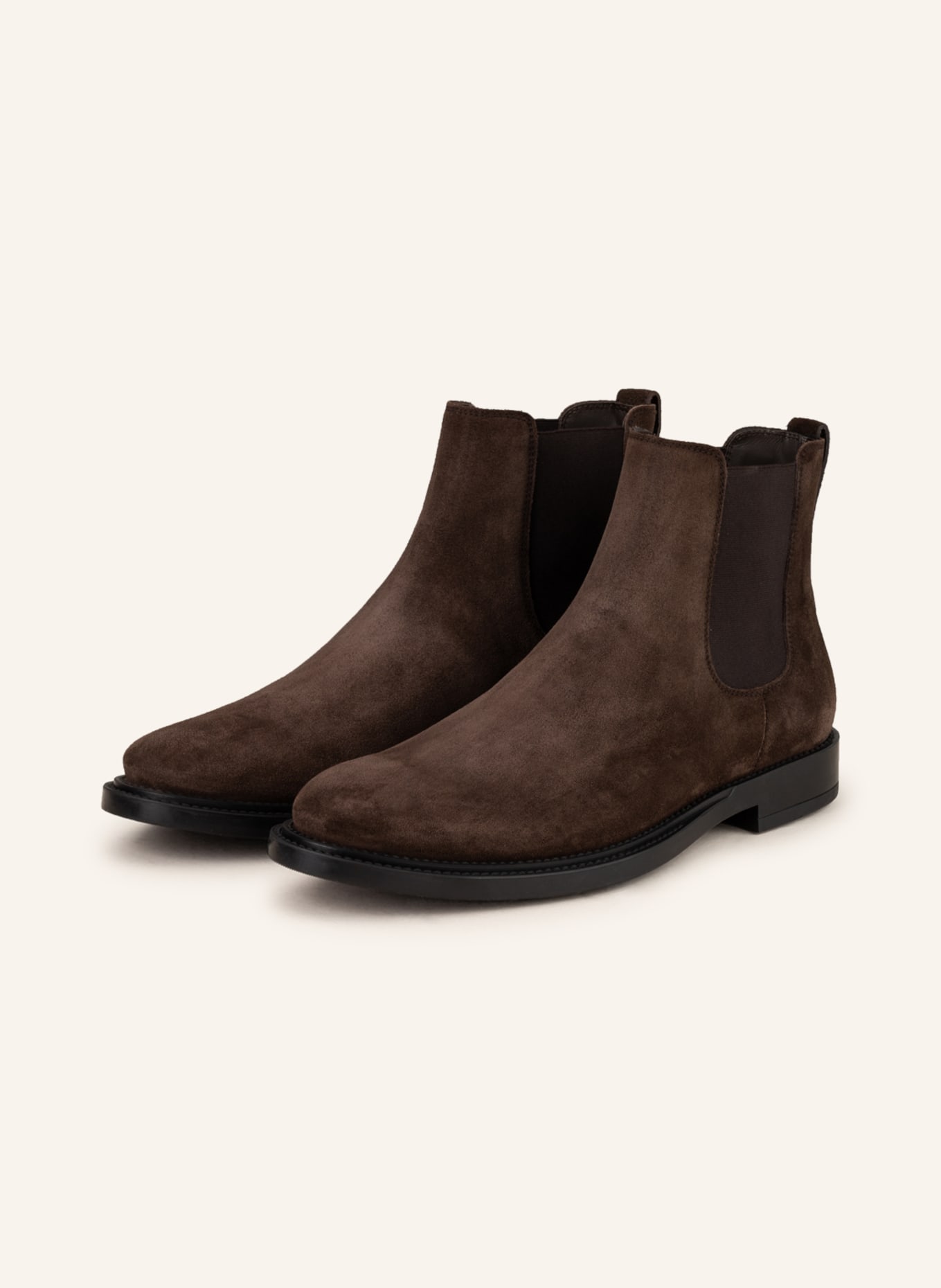 TOD'S  boots, Color: DARK BROWN (Image 1)