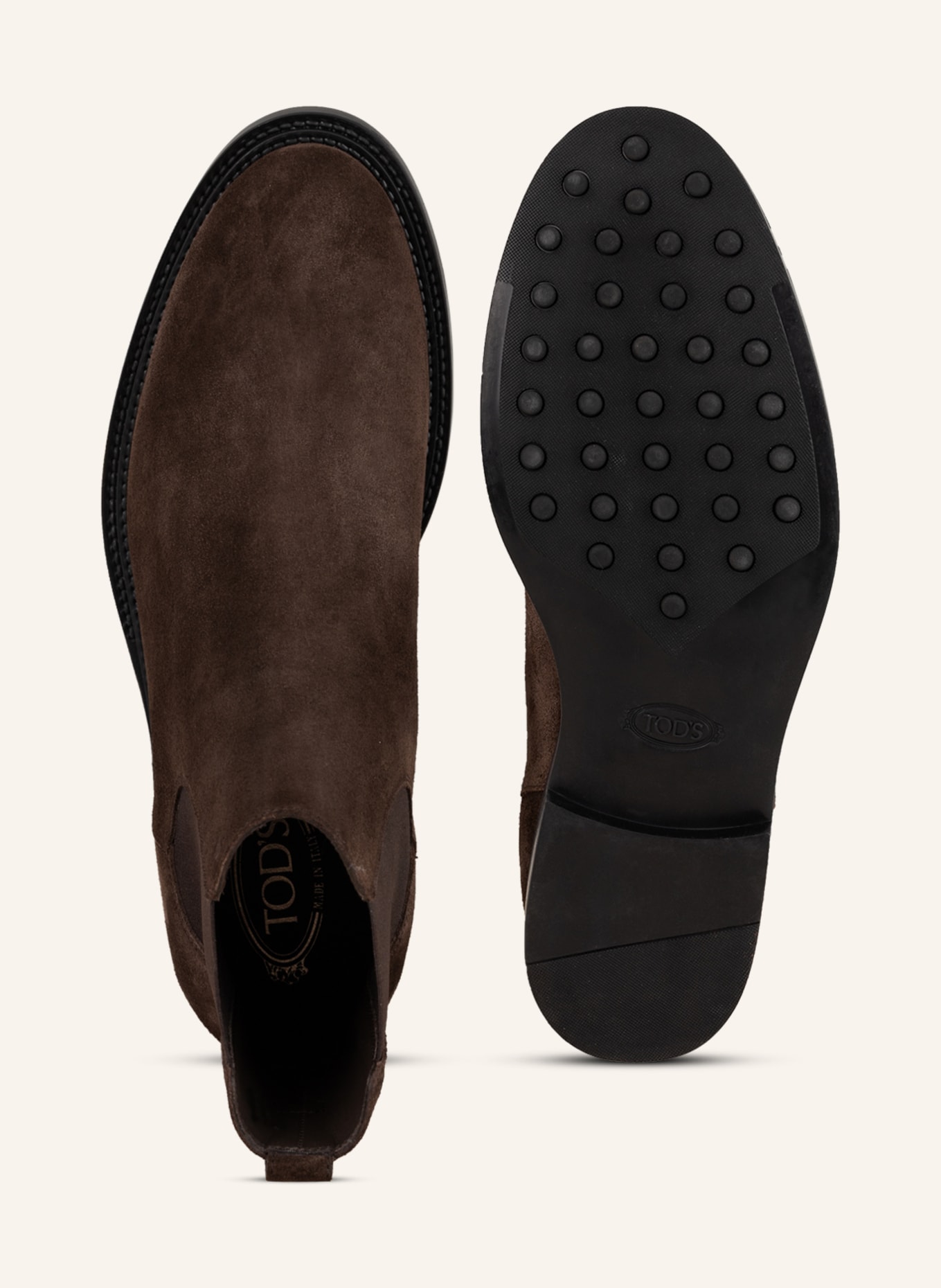 TOD'S  boots, Color: DARK BROWN (Image 5)